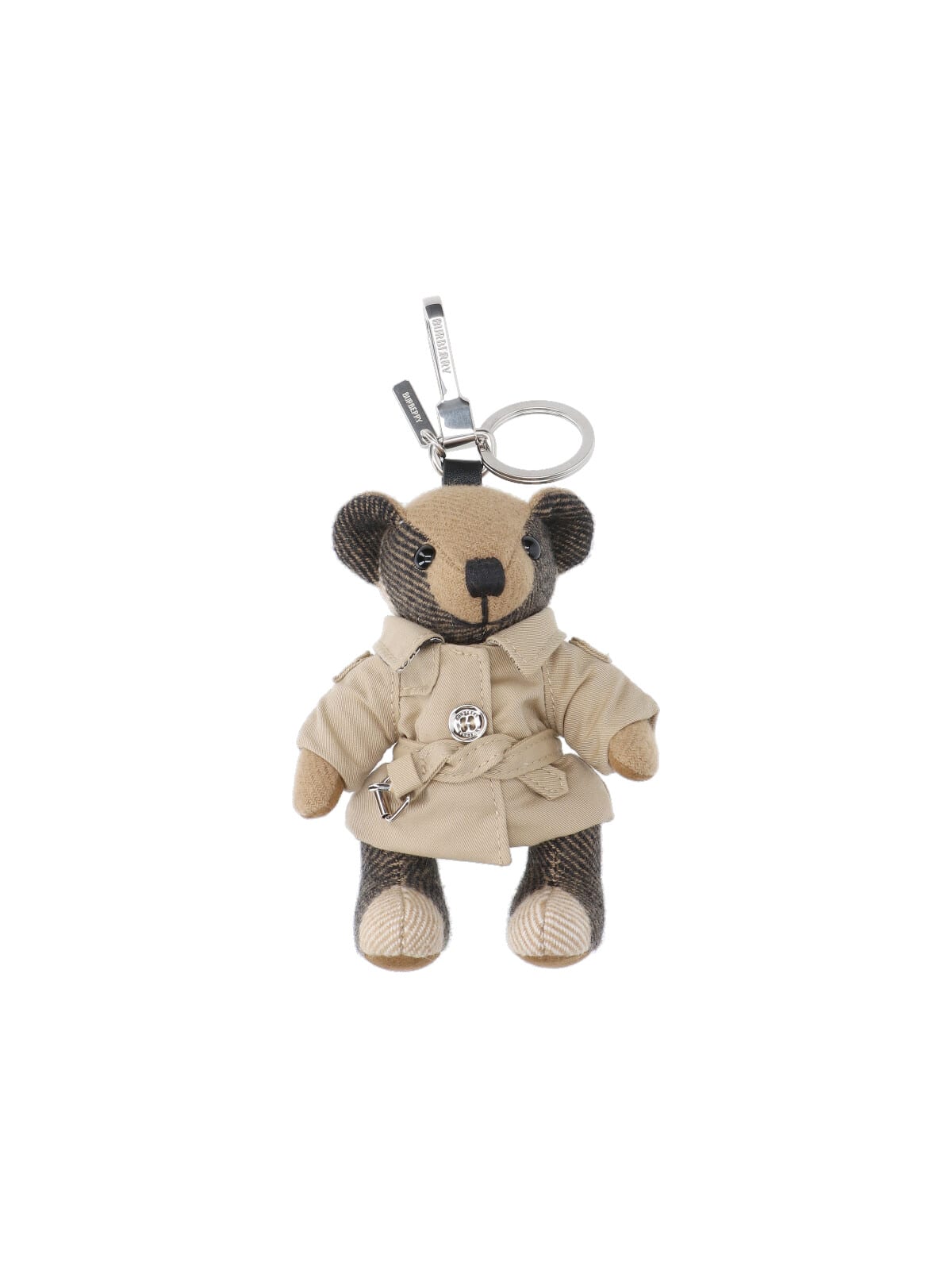 Burberry Charm Keychain Bear Thomas In Brown