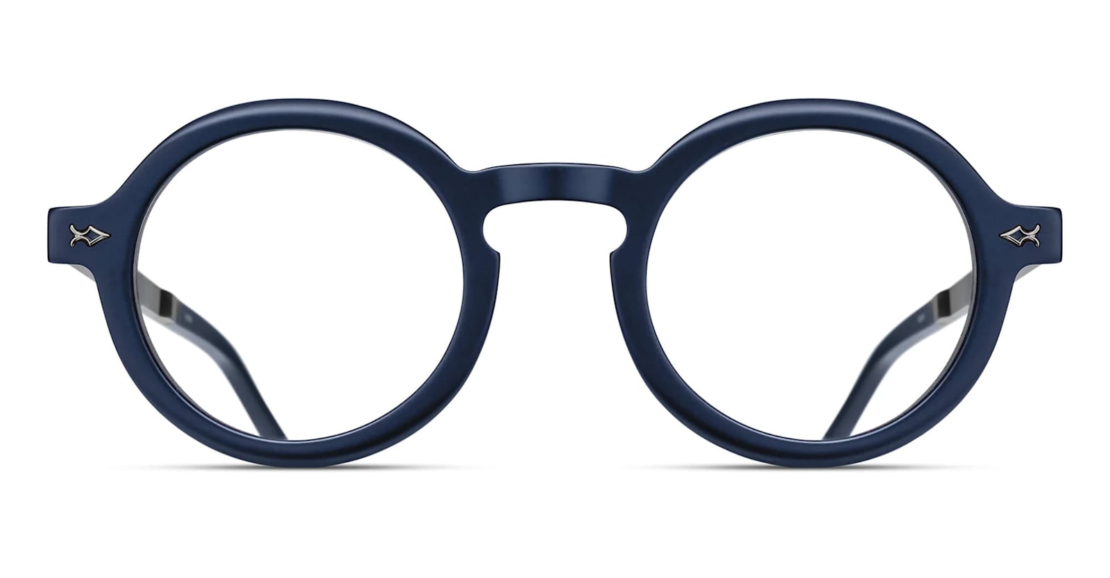 M2067 - Matte Navy / Antique Silver Rx Glasses