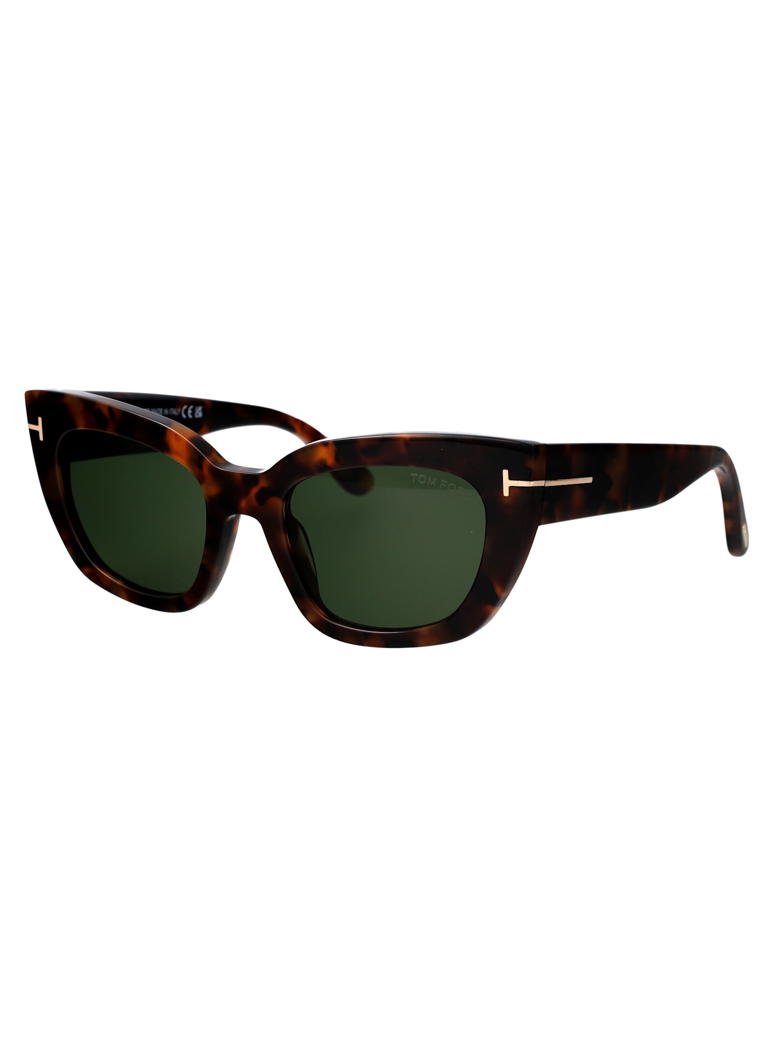 Tom Ford Havana Acetate Sunglasses In Havana