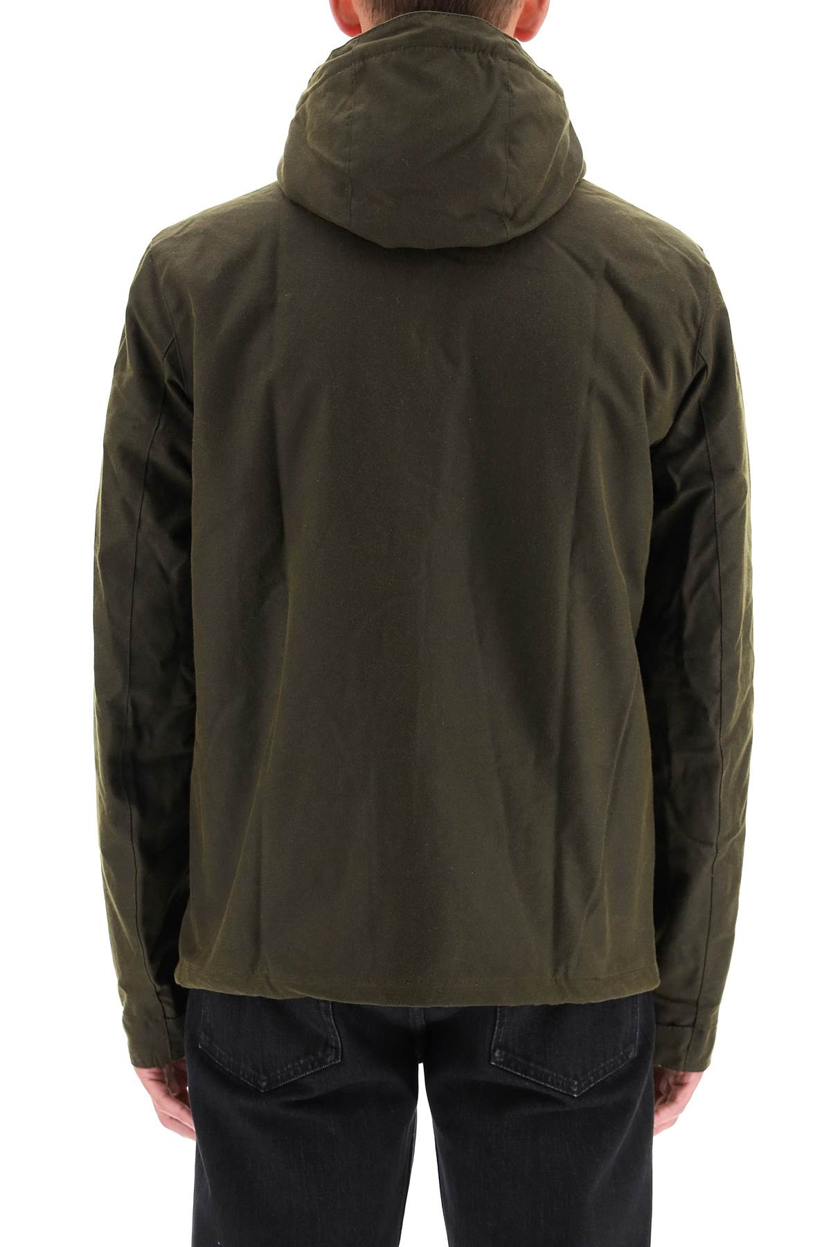 Shop Barbour Hooded Winter Jacket In Green