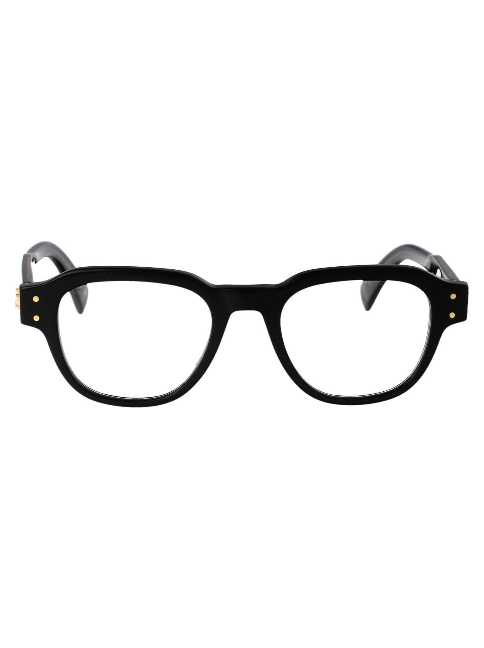 Shop Dunhill Du0048o Glasses In 001 Black Black Transparent