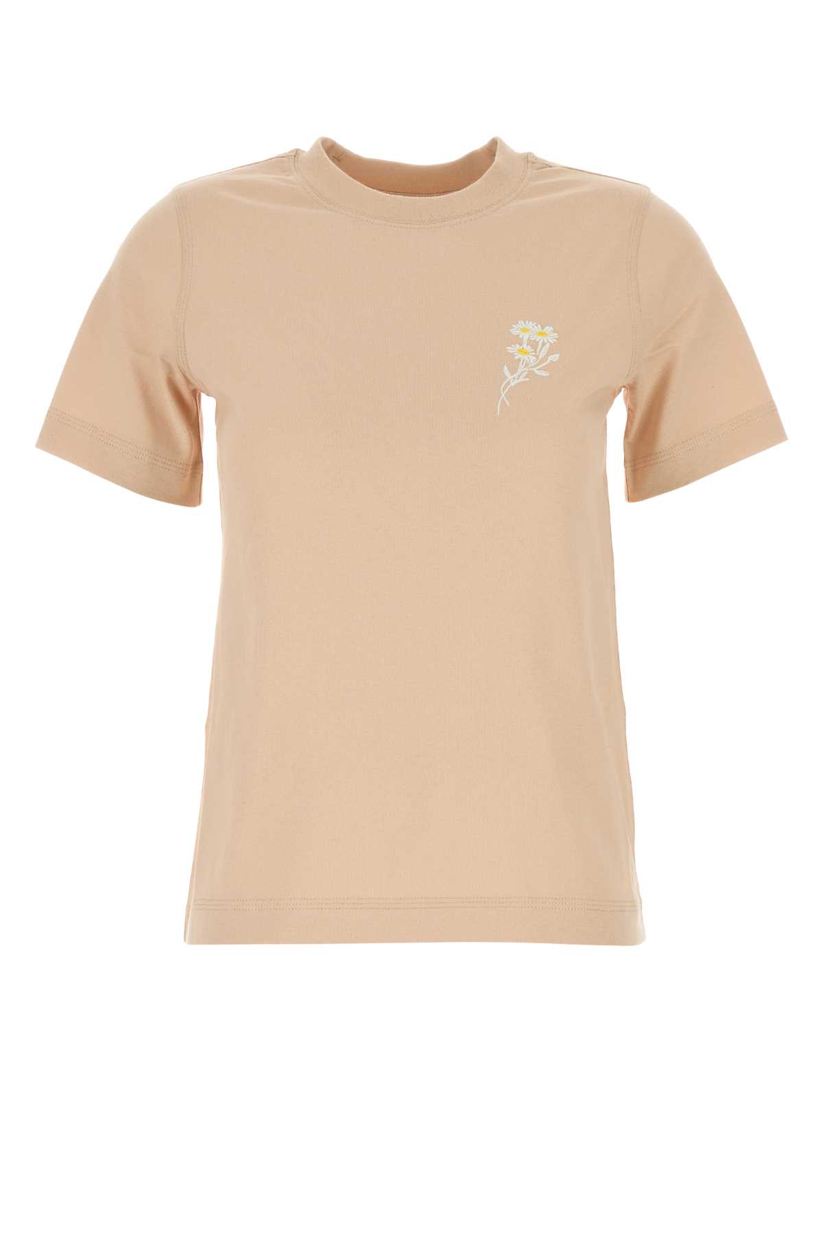 Peach Cotton T-shirt