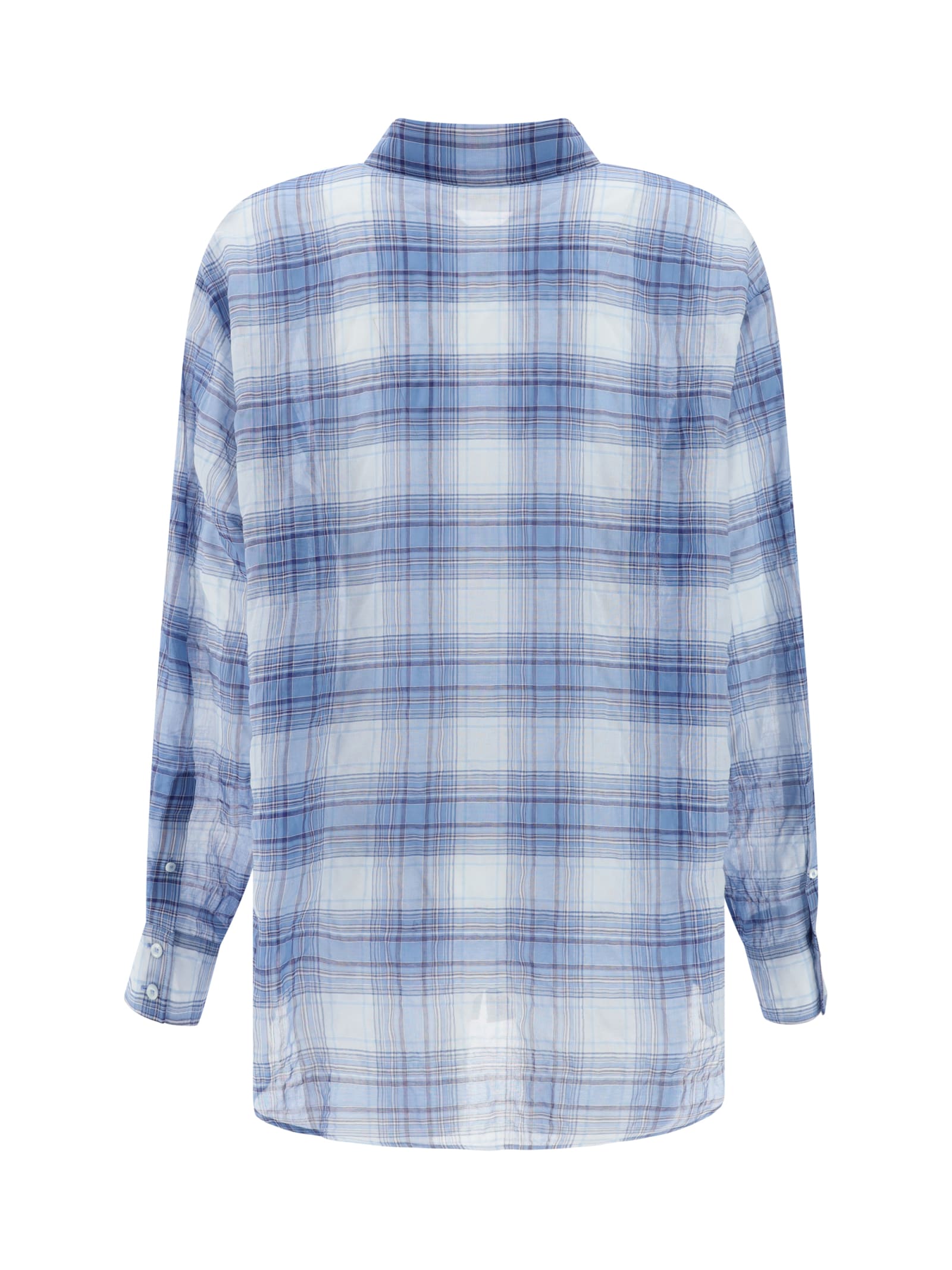 Shop Dsquared2 Shirt In Blue/white