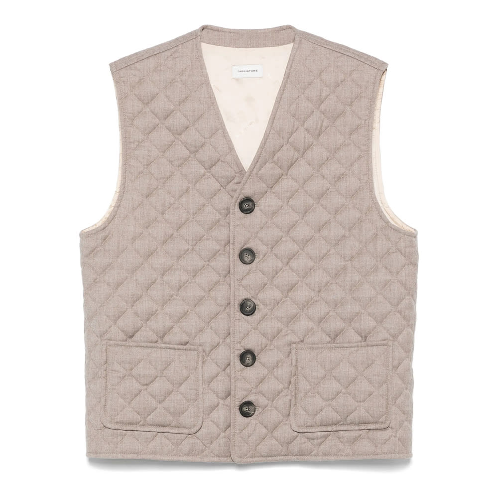Tagliatore Waistcoat In Brown