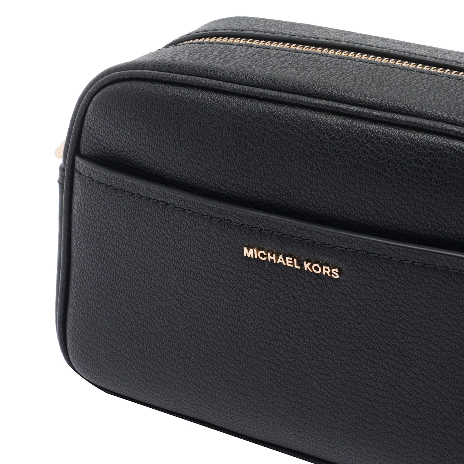 Michael Michael Kors Small Jet Set Crossbody Bag In Black