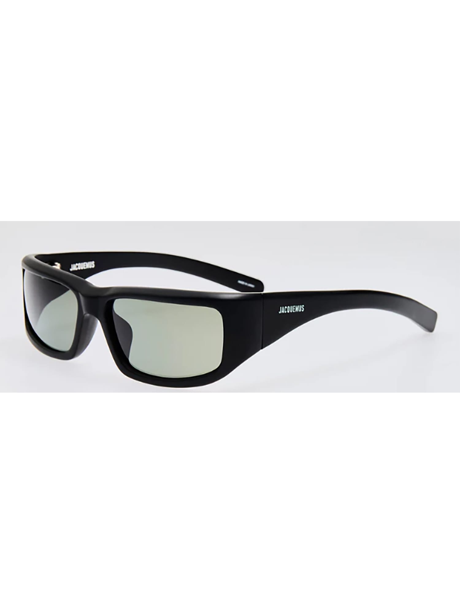 Jacquemus Aero Sunglasses In Black