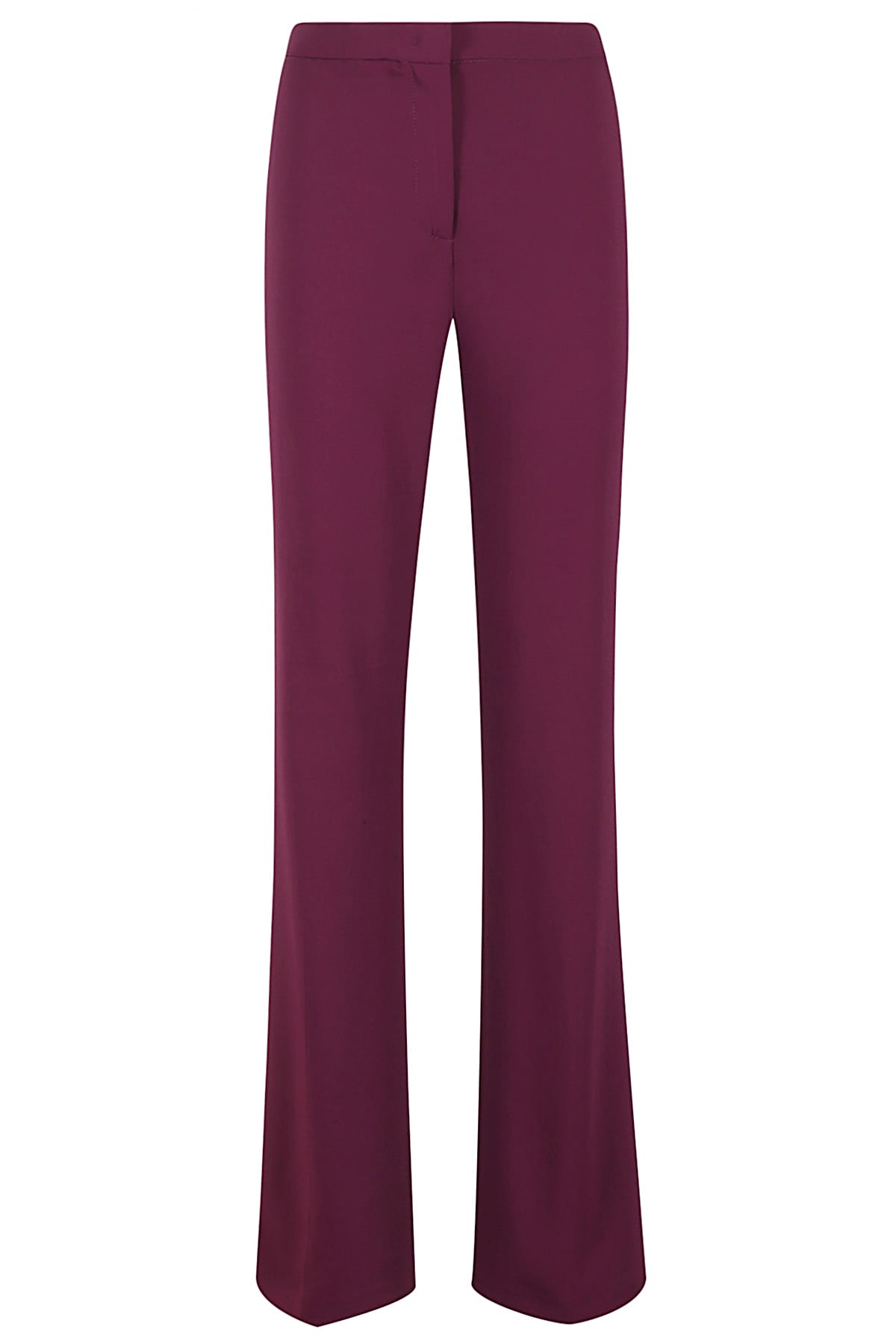 Shop Pinko Hulka Pantalone Cady In Vino D Uva