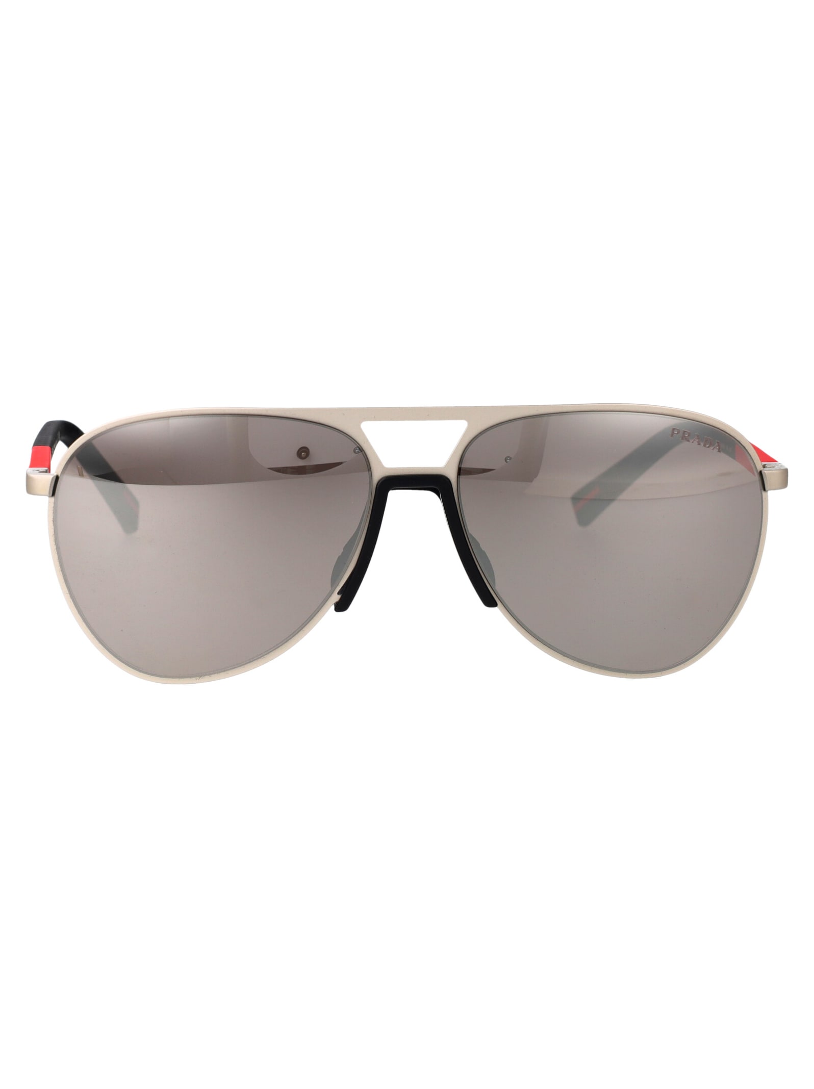 Prada 0ps 53zs Sunglasses In 18x80i Matte Champagne