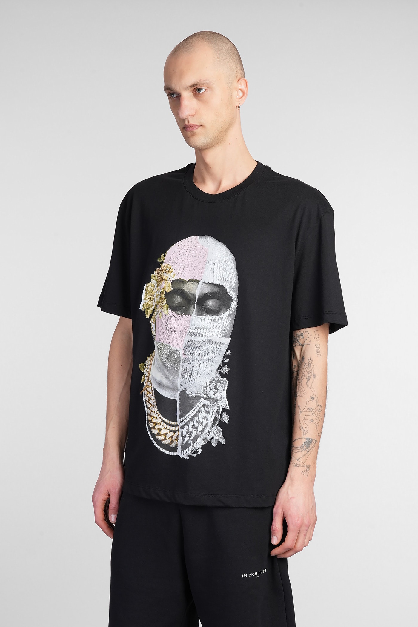 Ih Nom Uh Nit T-shirt In Black Cotton In Black