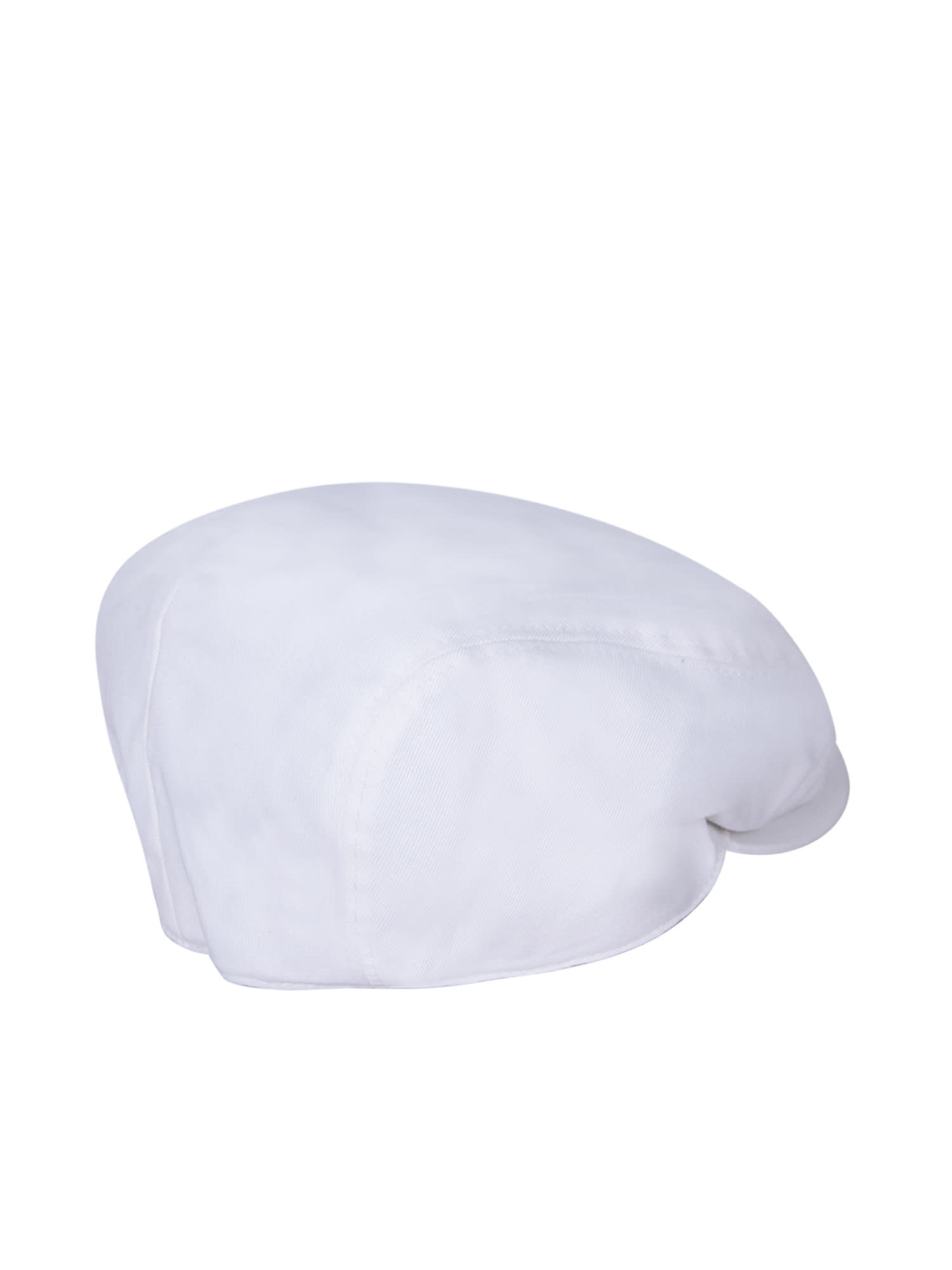 Shop Dolce & Gabbana Visor Cream Hat In White