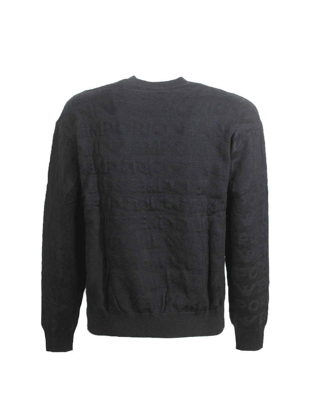 Shop Emporio Armani Sweater In Black