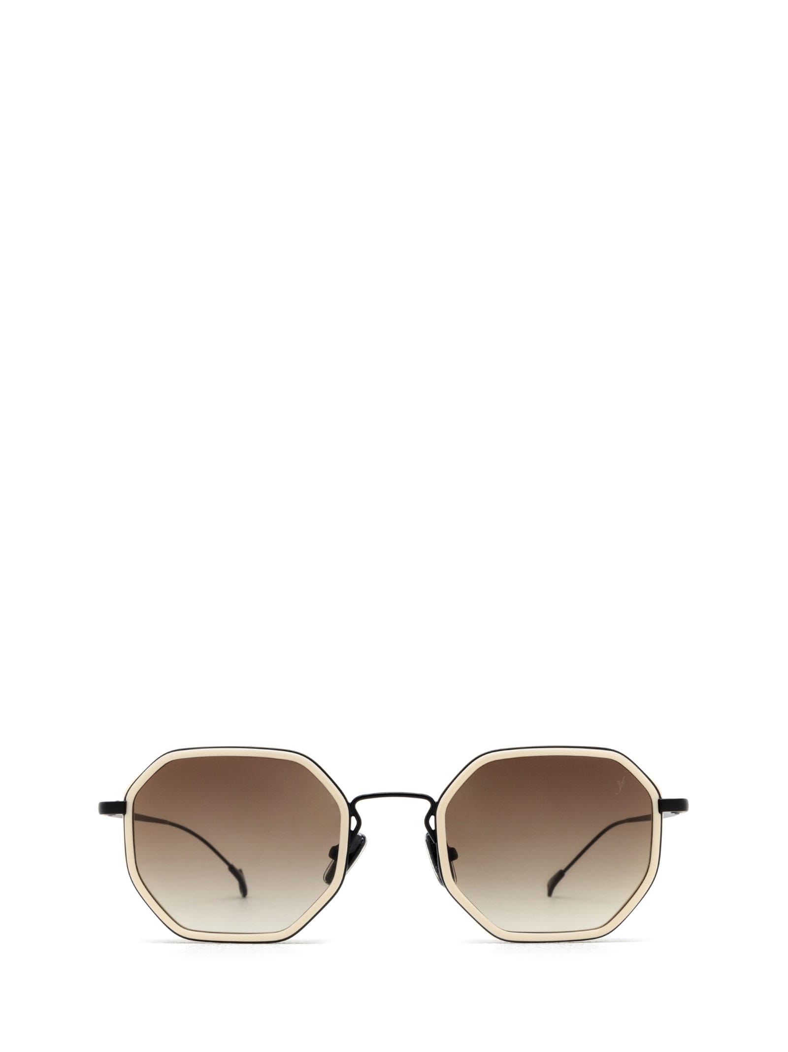 Shop Eyepetizer Tommaso 2 Cream Sunglasses