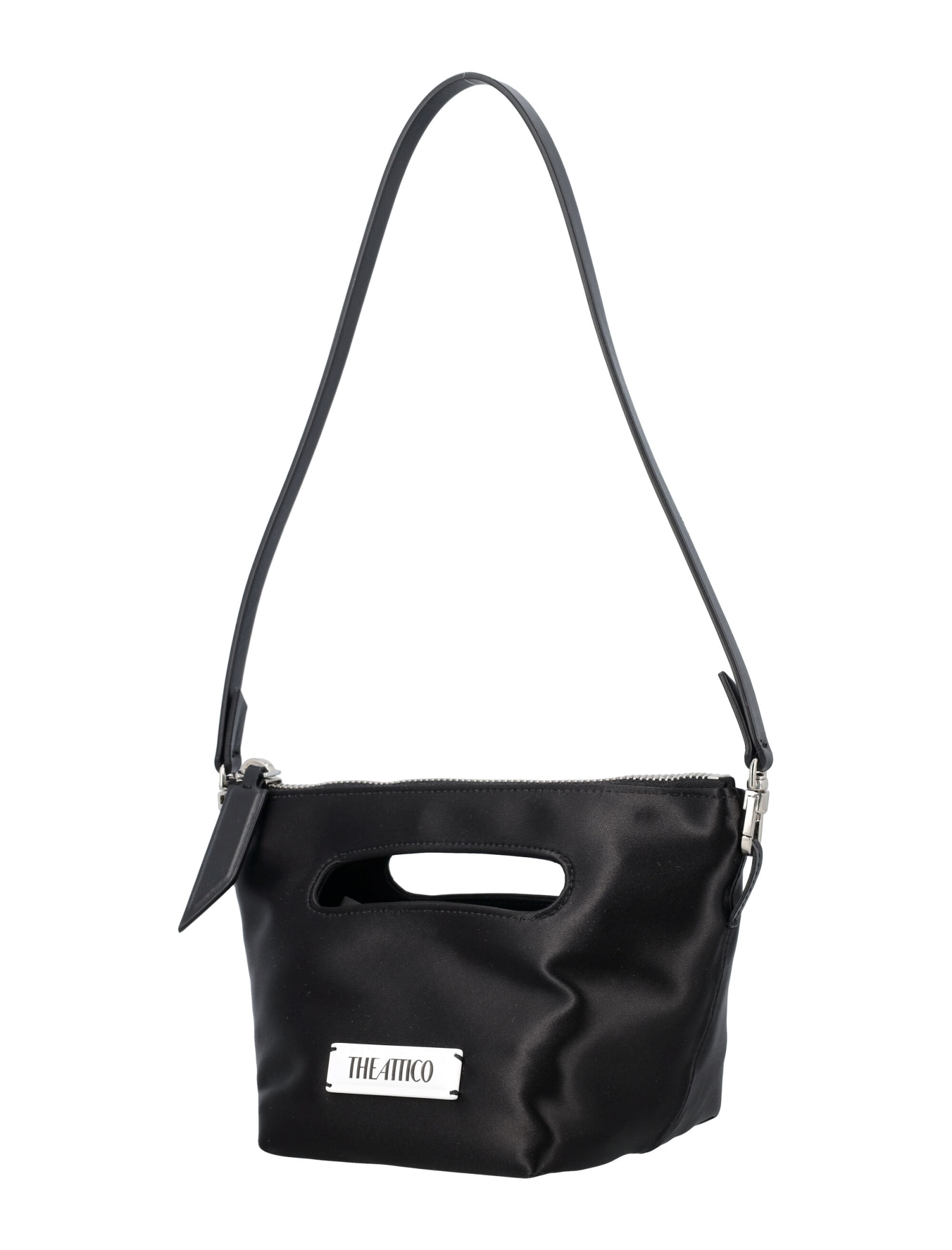 Shop Attico Via Dei Giardini 15 Tote Bag In Black