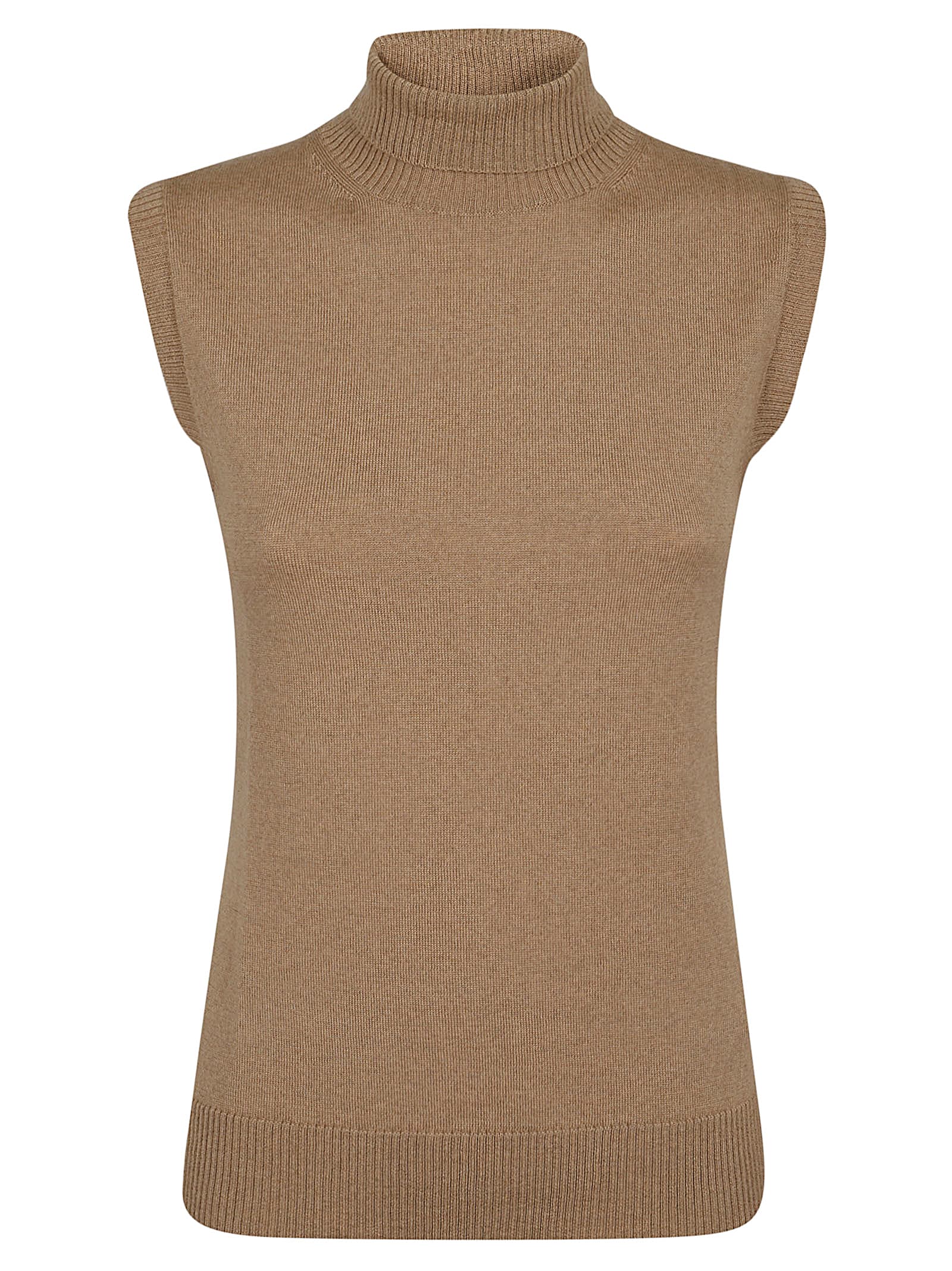 Shop Sportmax Ardenza Maglia-canottiera-top In Cammello