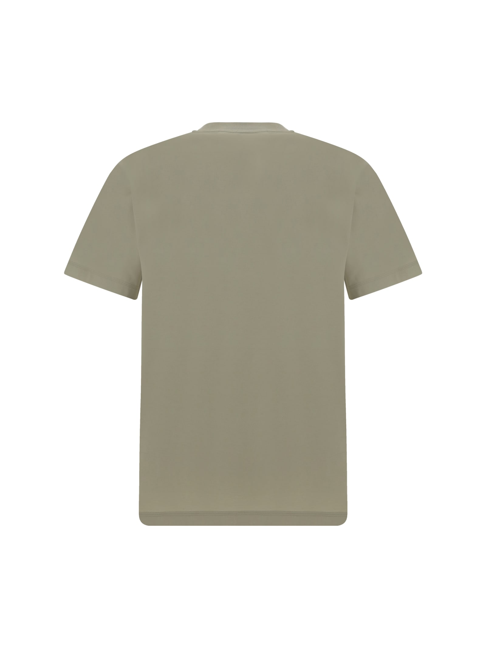 Shop Burberry T-shirt In Lichen