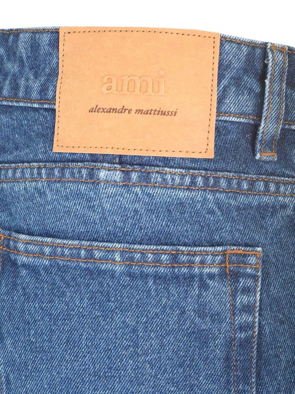 AMI ALEXANDRE MATTIUSSI REGULAR FIT JEANS 