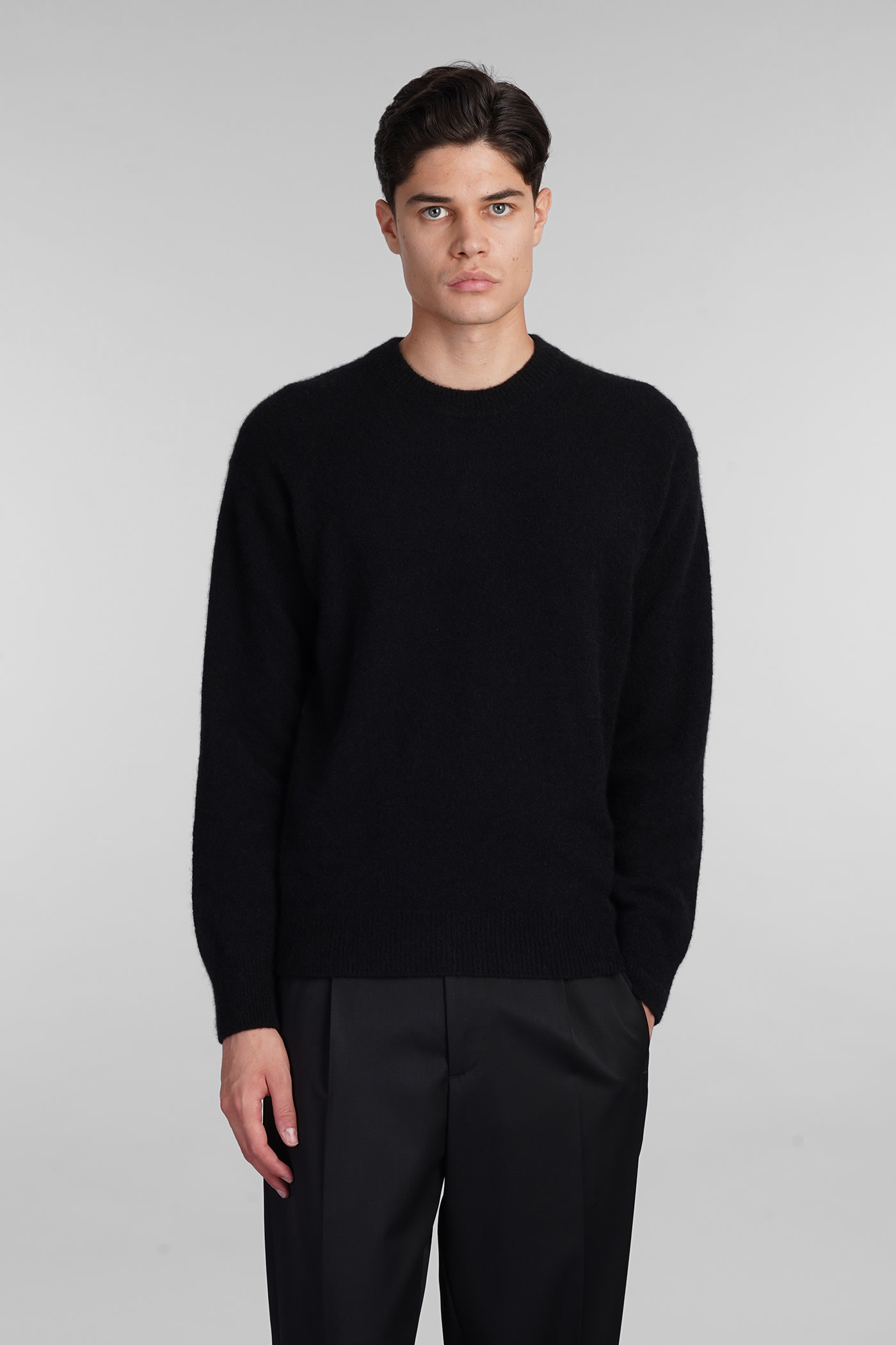 Shop Roberto Collina Knitwear In Black Wool