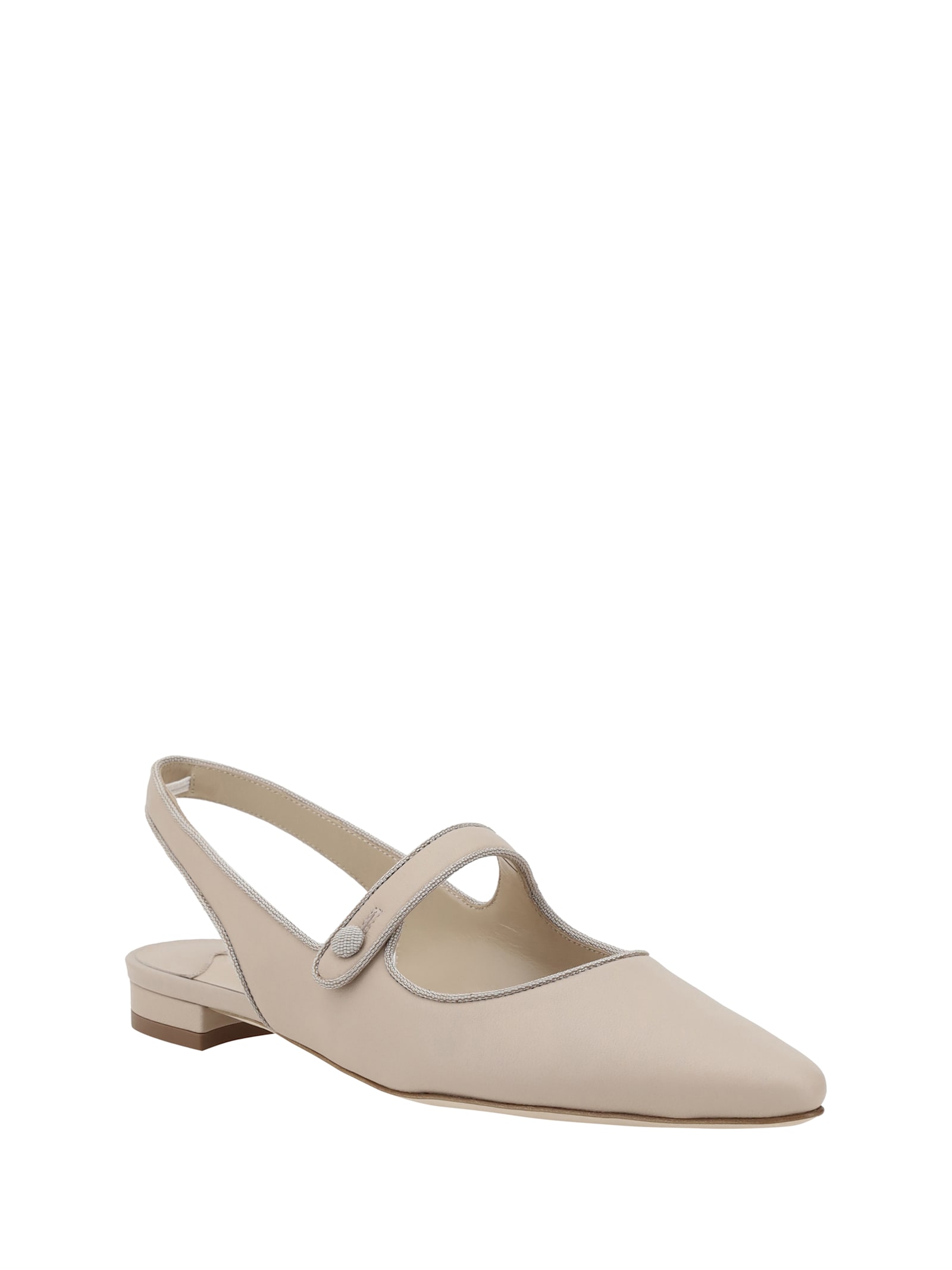 Manolo Blahnik Campariflatsli Ballerinas In Mnud