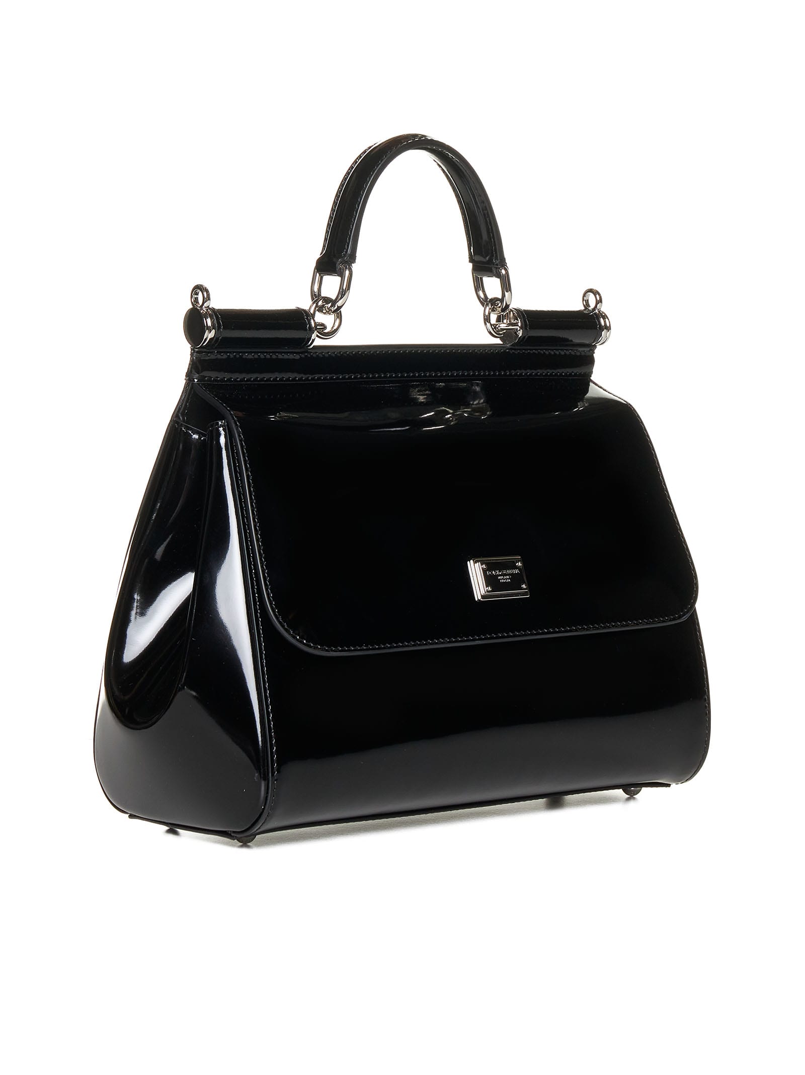 Dolce & Gabbana Sicily Bag In Black