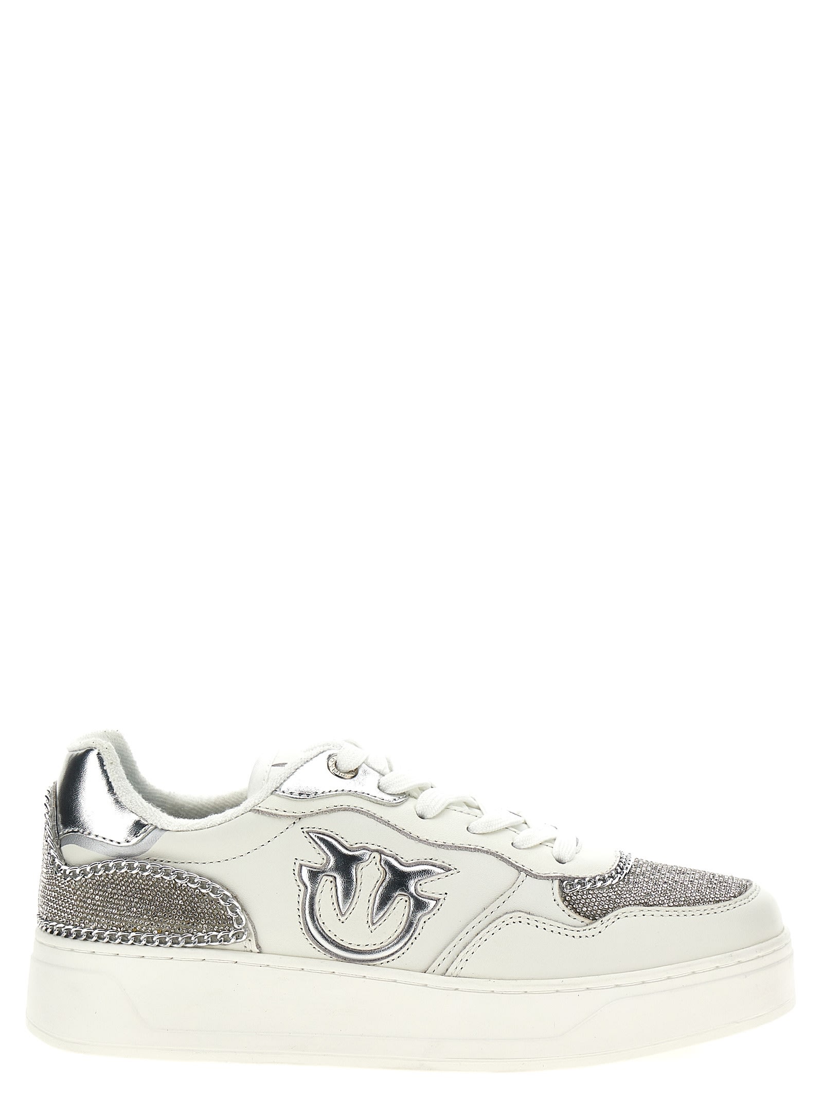 Shop Pinko Portland Sneakers In White