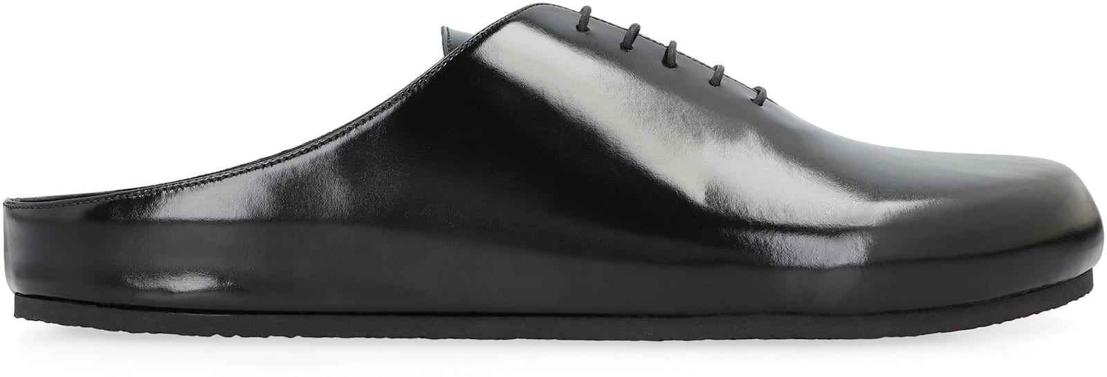 Jacquemus Mules Derby Shoes In Leather In Black