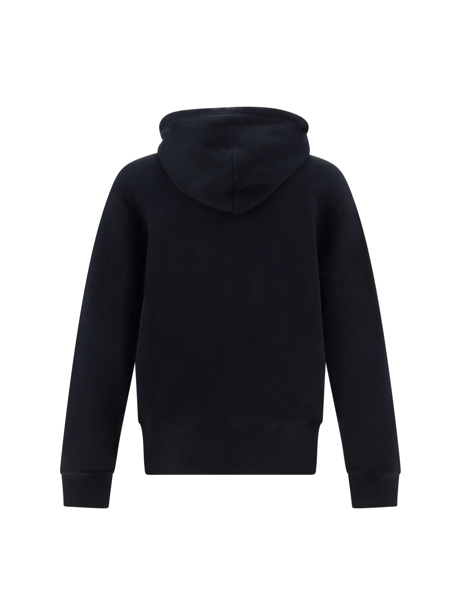 Shop Acne Studios Hoodie In Black