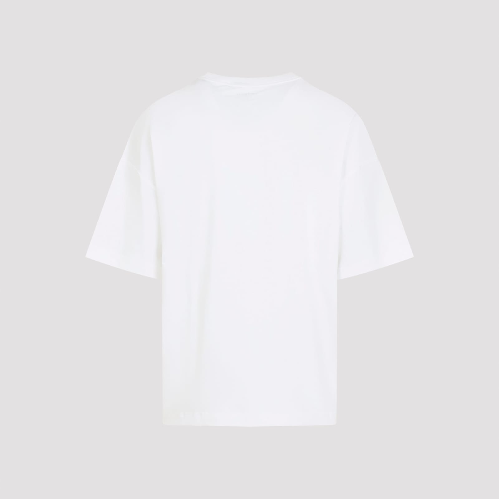 Carhartt Wip Cotton T-shirt With Logo Patch In White