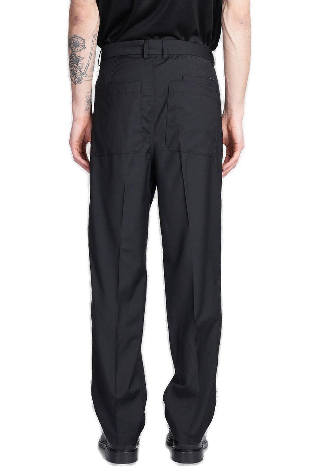 Emporio Armani Pleated Oversized Trousers
