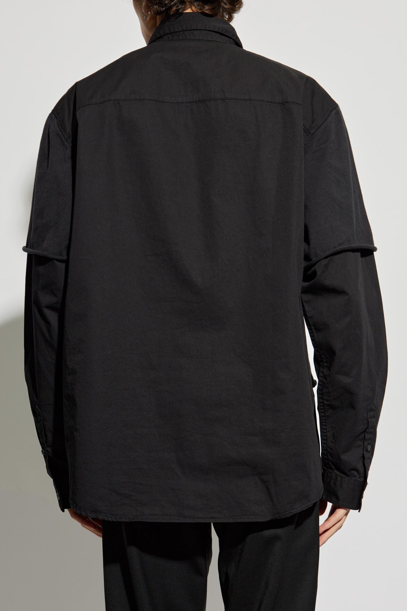 Shop Diesel Shirt S-gaston-o In Black