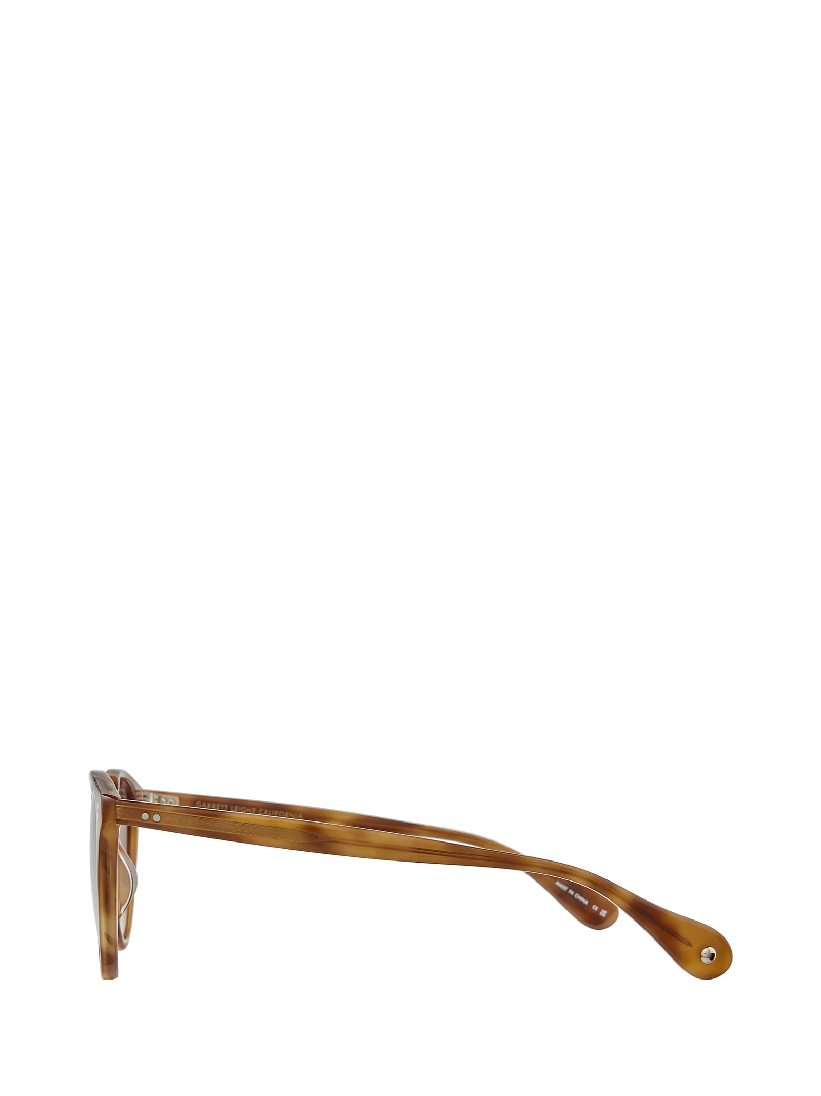 Shop Garrett Leight Manzanita Sun Ember Tortoise/california Dream Gradient Sunglasses