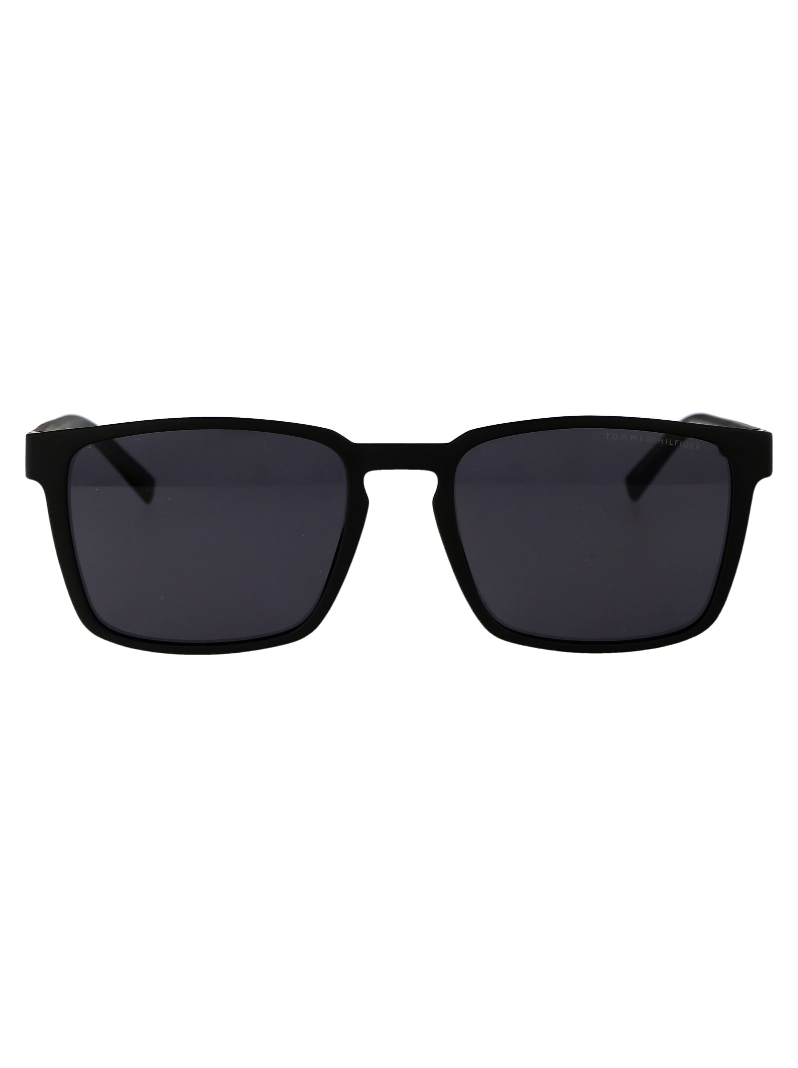 Shop Tommy Hilfiger Th 2088/s Sunglasses In 003ir Mtt Black