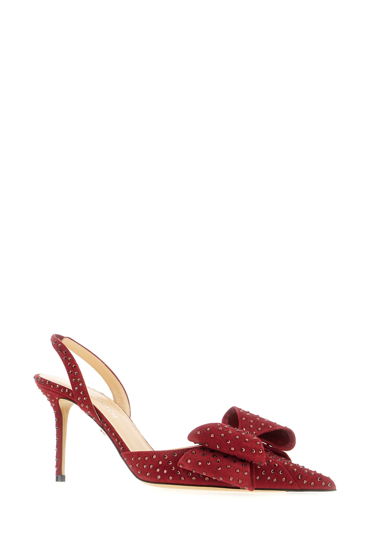 Shop Mach &amp; Mach Bordeaux Suede Le Cadeau Pumps