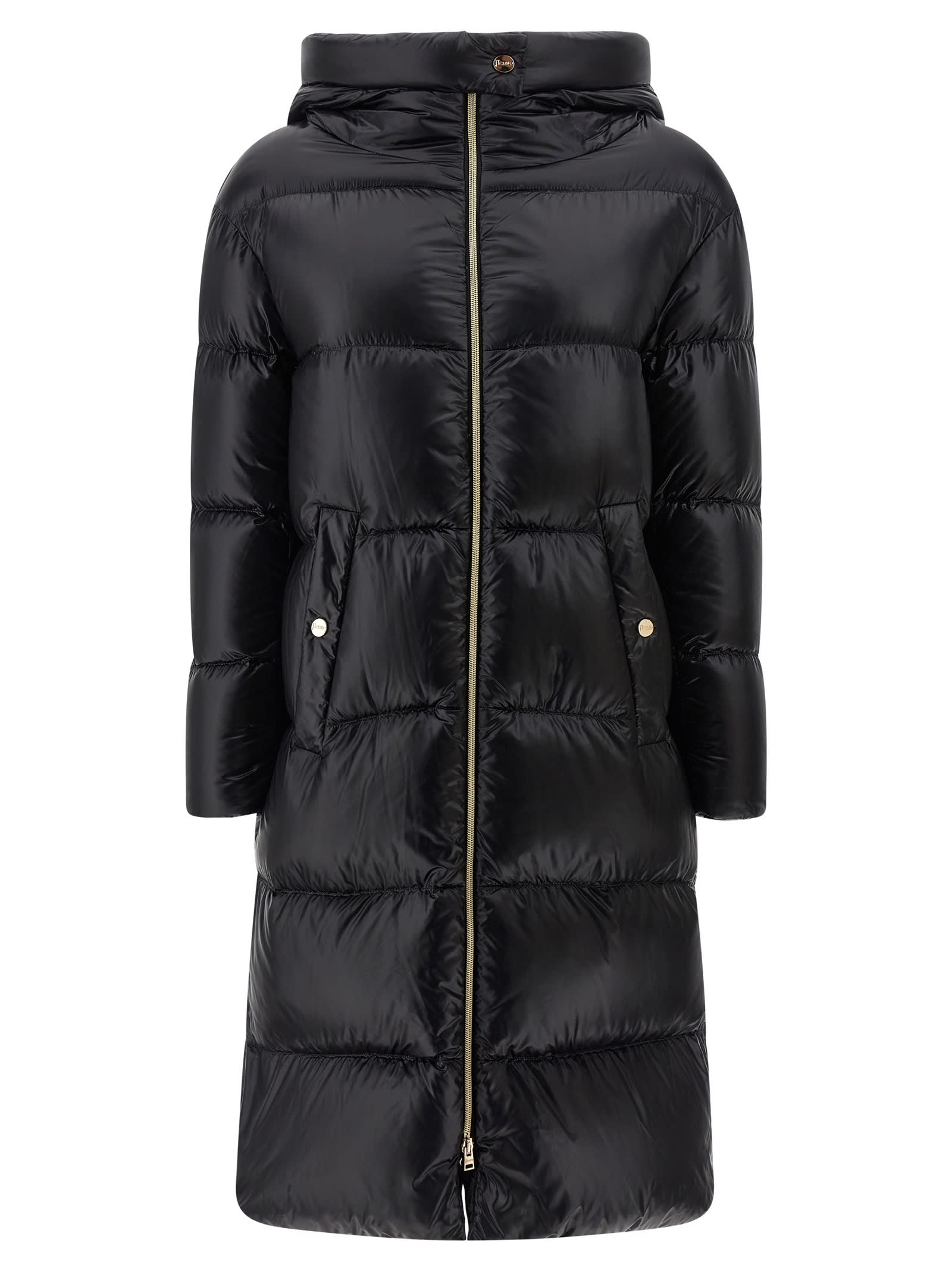 Herno Ultralight Down Jacket In Black