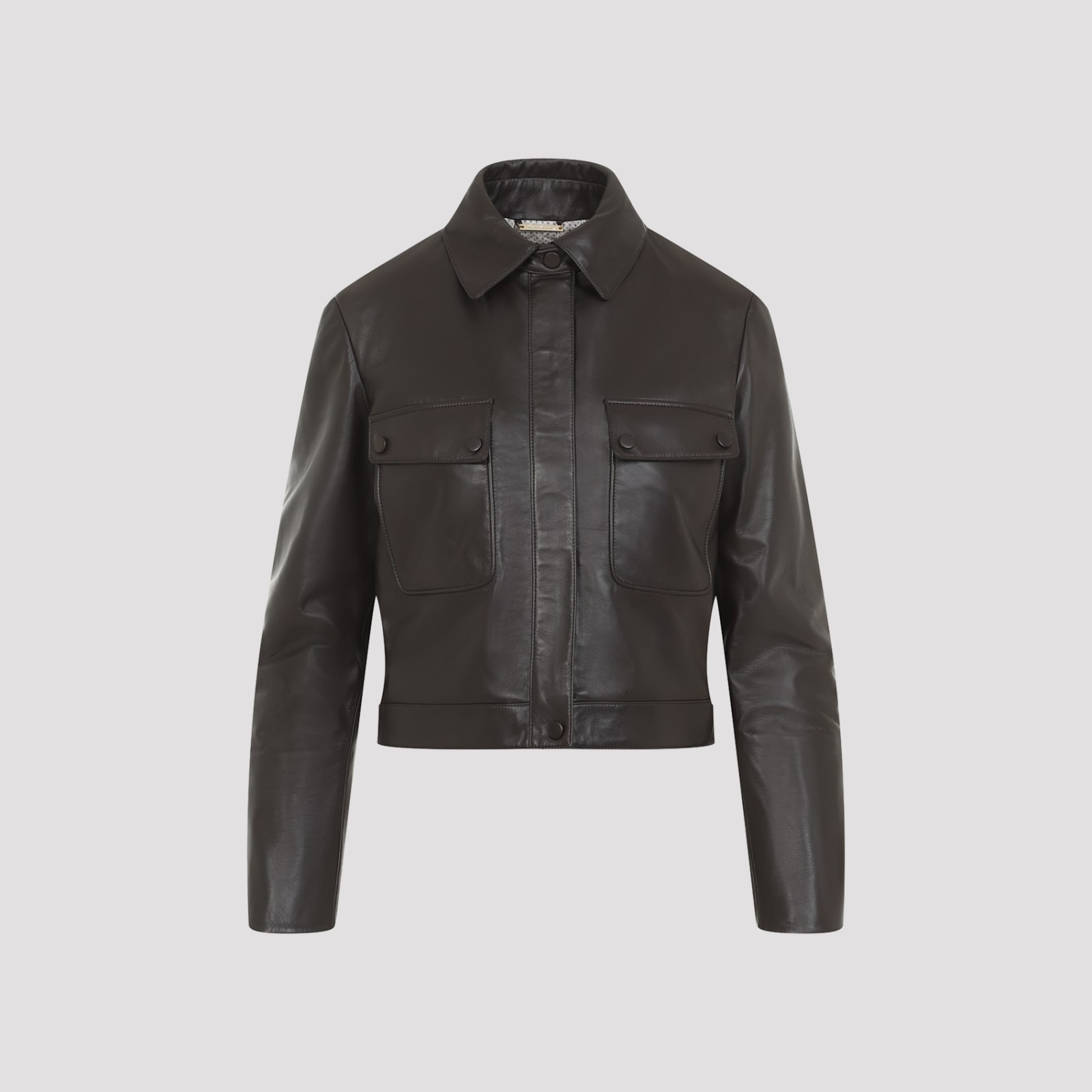 Shop Giorgio Armani Blouson Jacket In Delicioso