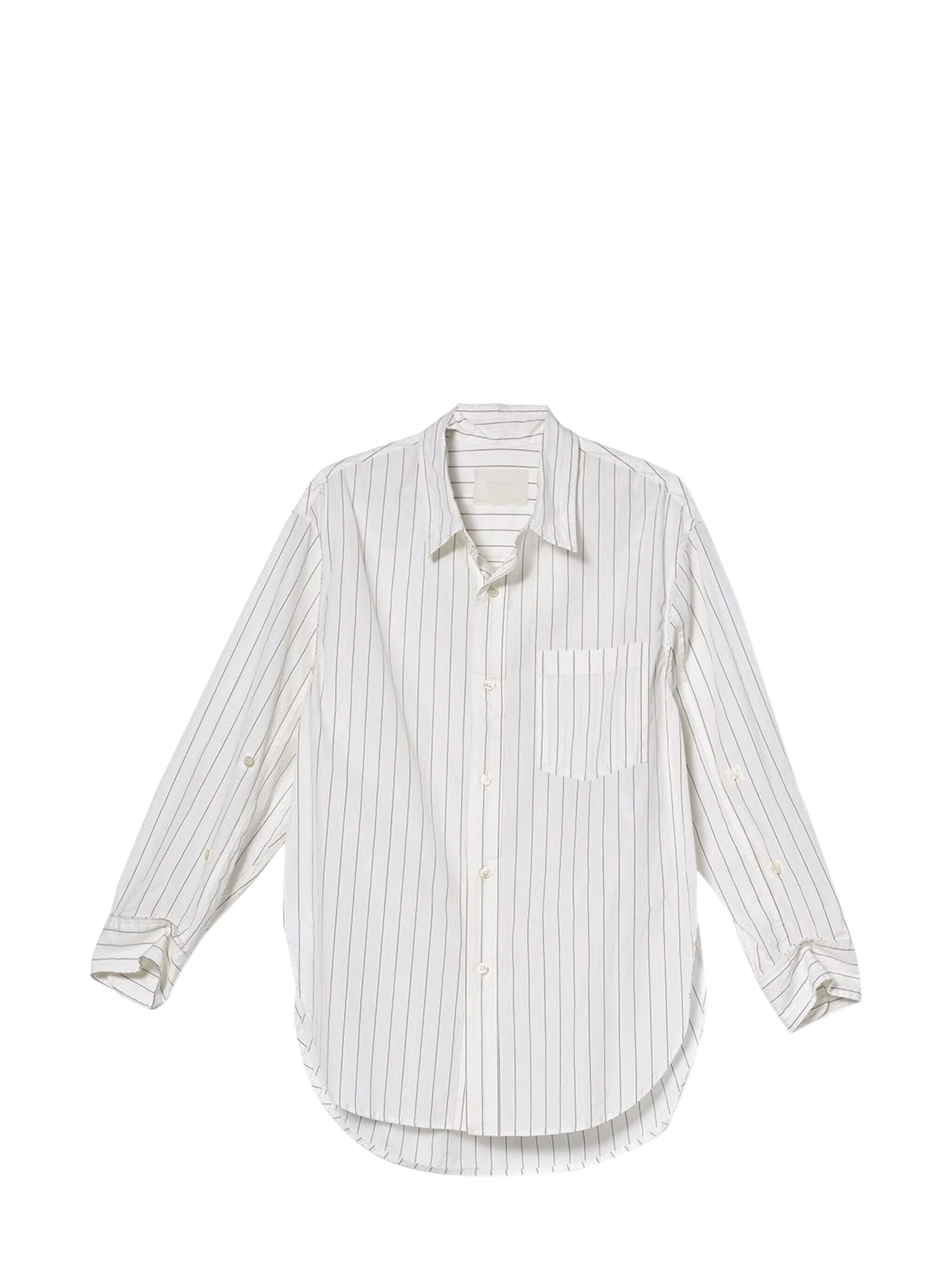 Shop Citizens Of Humanity Camicia In Popeline In Btcst Bco Bruciato