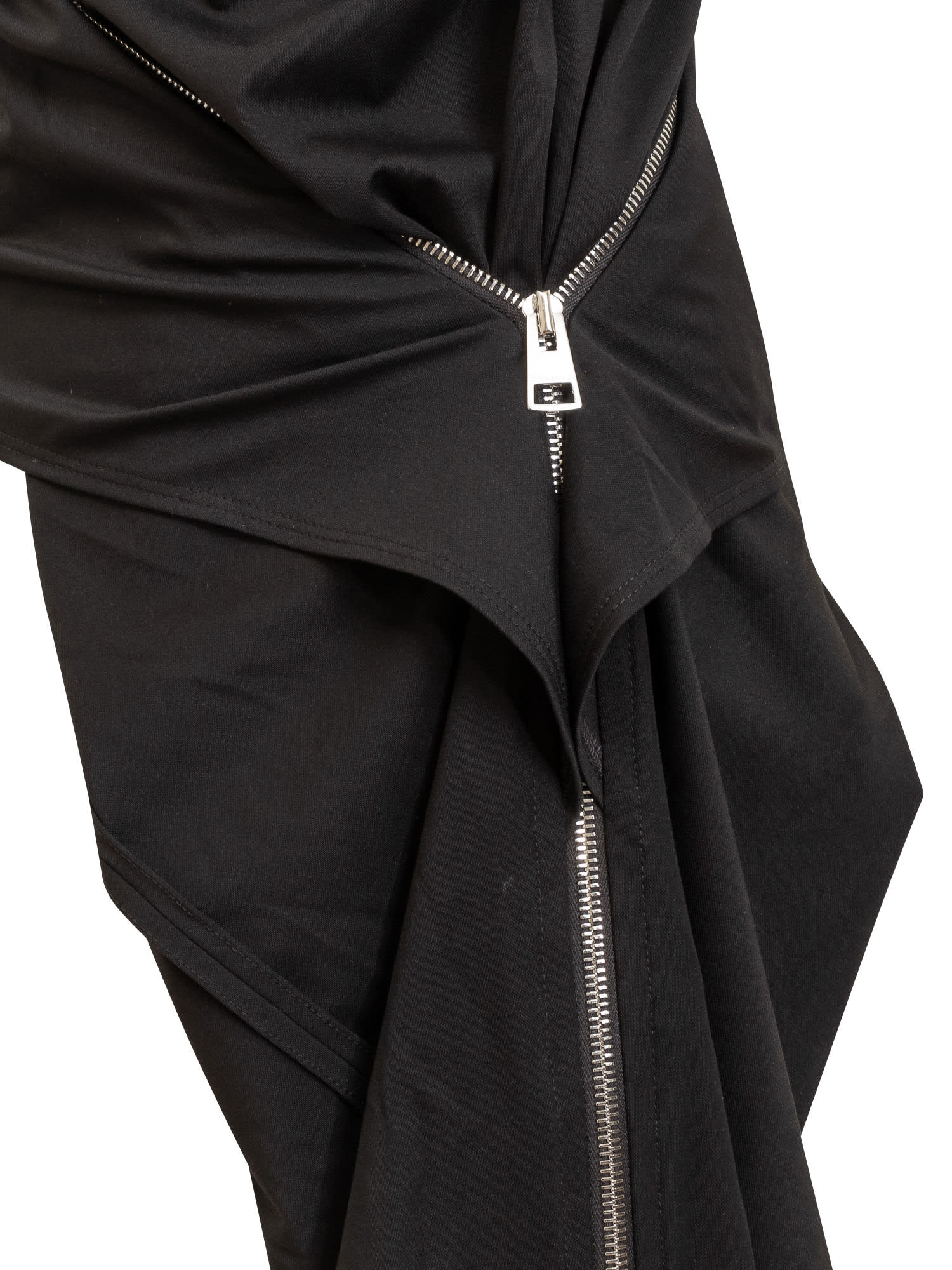 Shop Jw Anderson Asymmetrical Zip Top In Black
