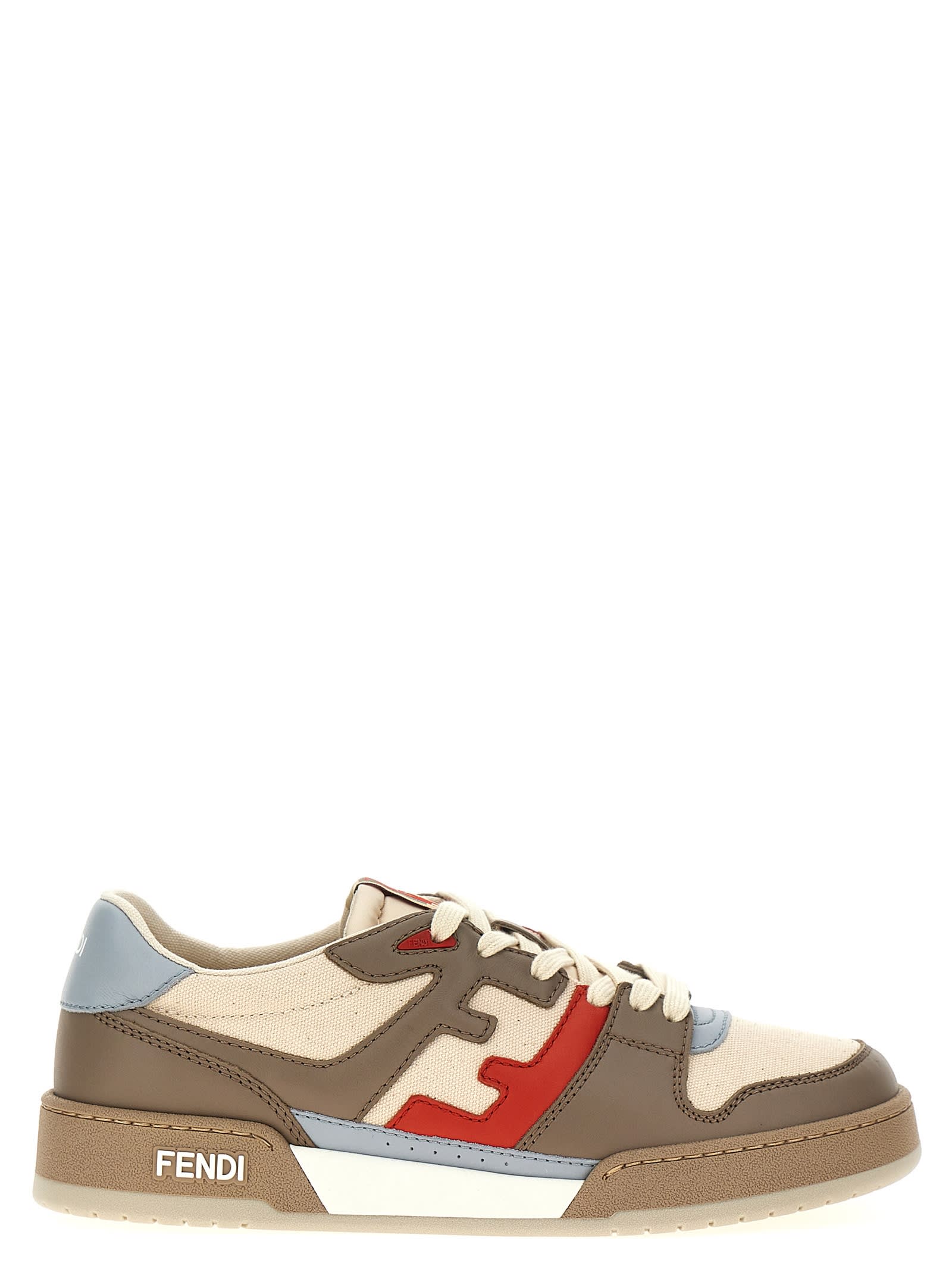 Shop Fendi Match Sneakers In Multicolor