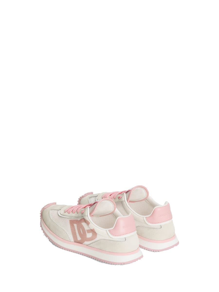 Dolce & Gabbana Dg Aria Sneakers In Pink