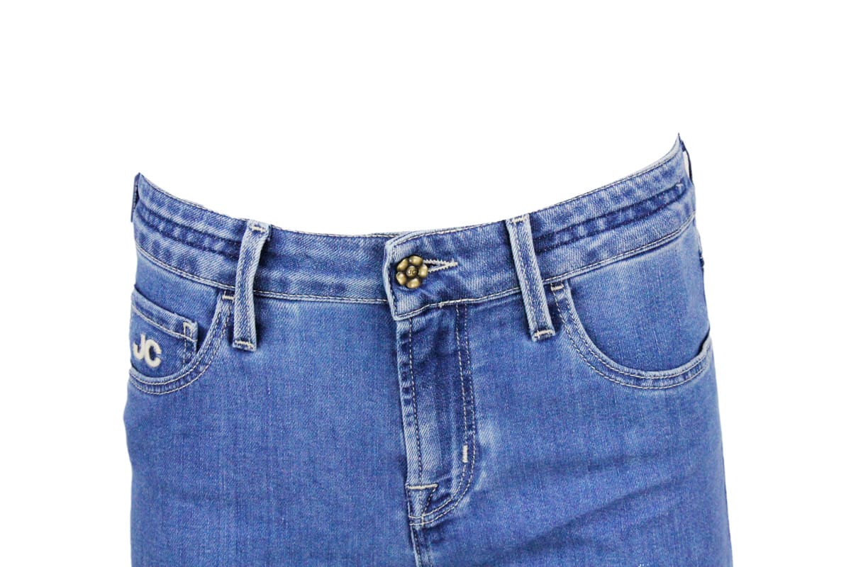 Jacob Cohen Trousers In Denim