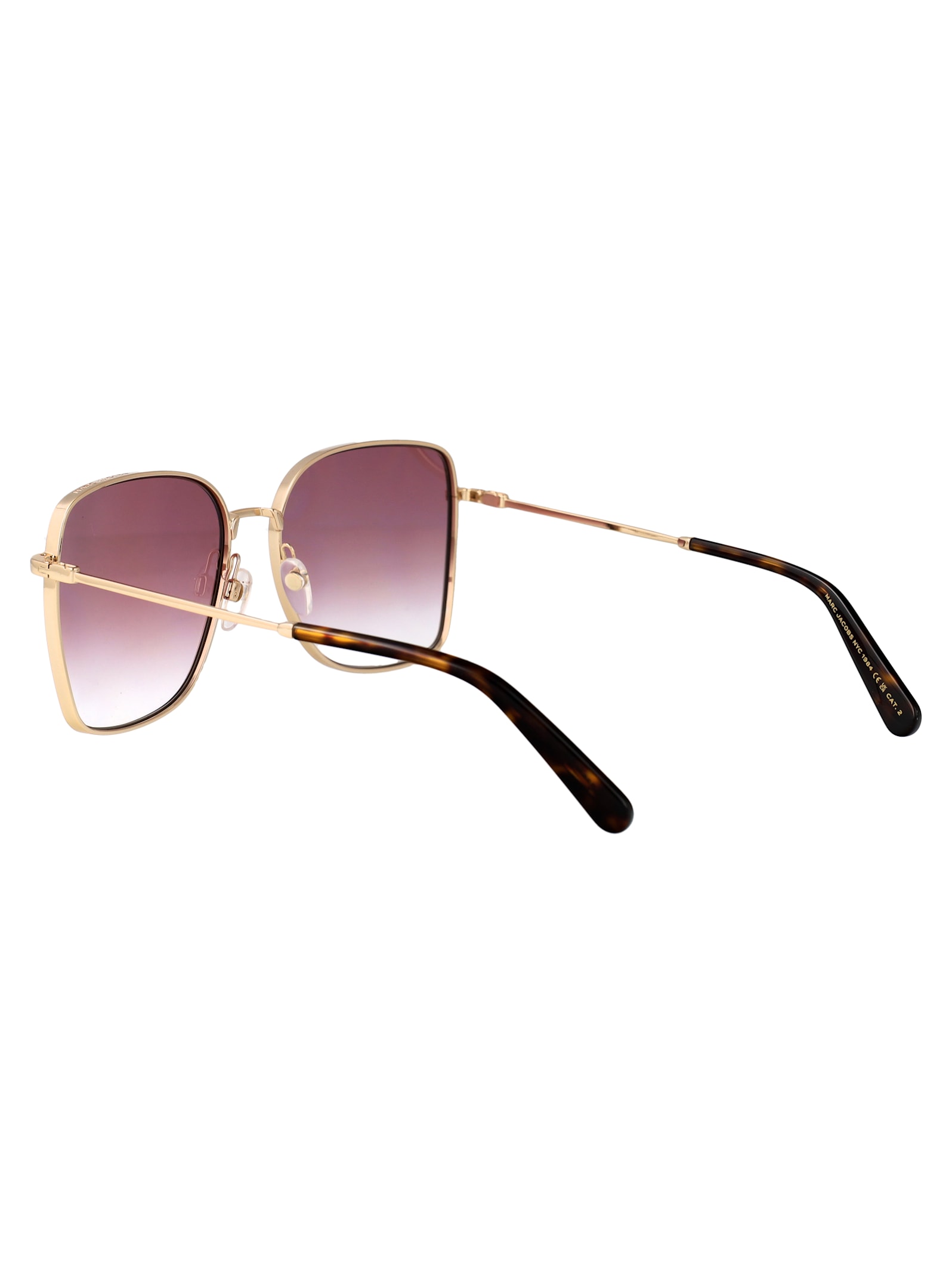 Marc Jacobs Squared Sunglasses Marc 829/s S9 E In Pink