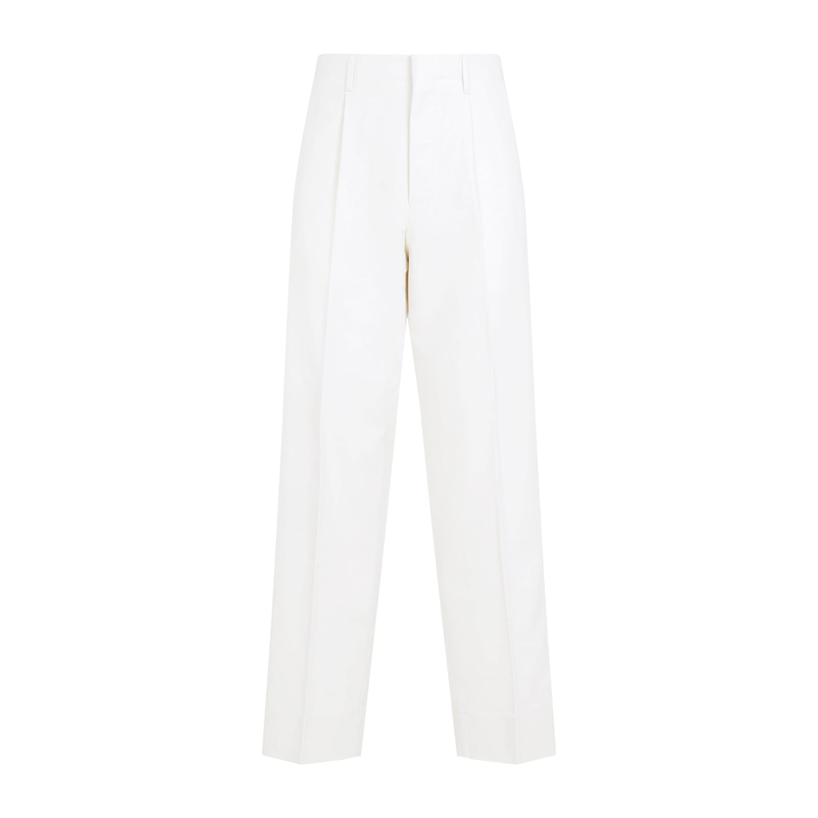 ZEGNA COTTON CASHMERE PANTS 