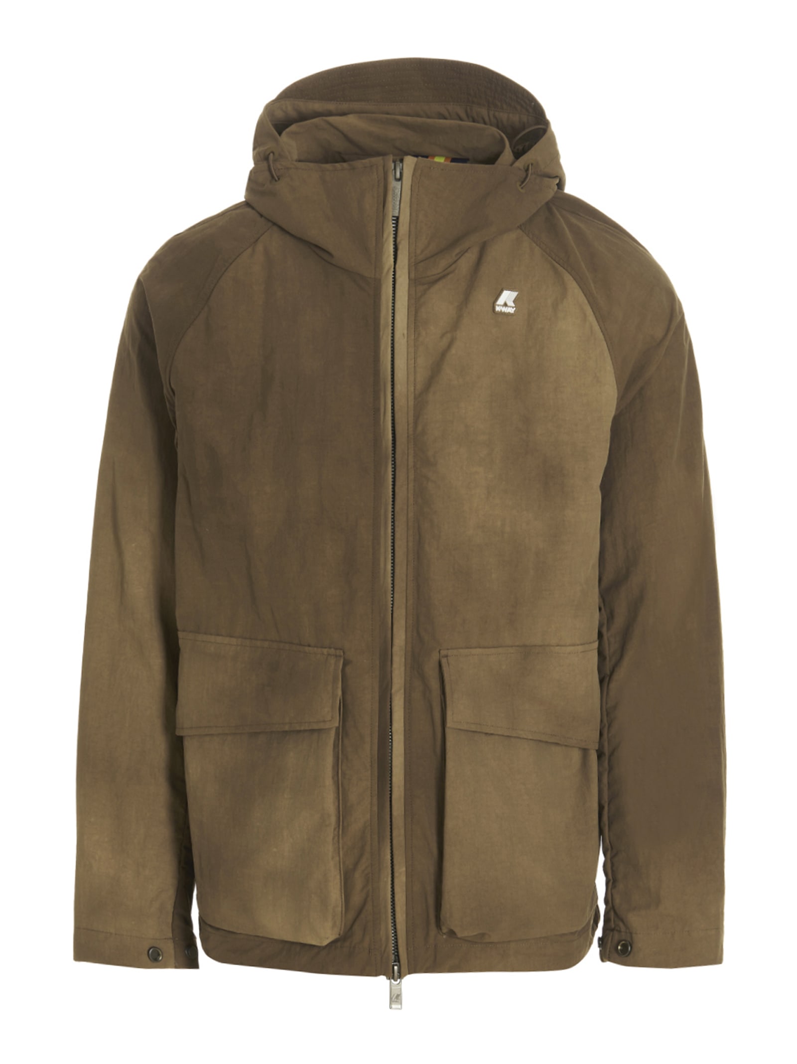 K-Way jadie Tie Dye Hooded Jacket