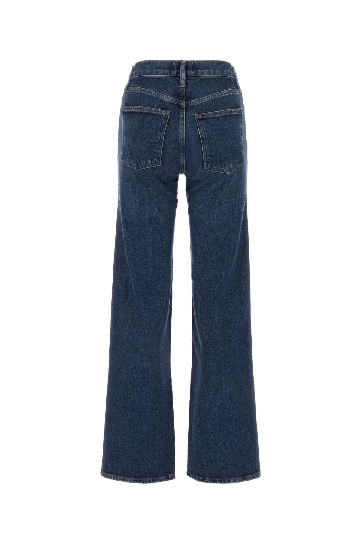 Shop Agolde Stretch Denim Tempo Jeans