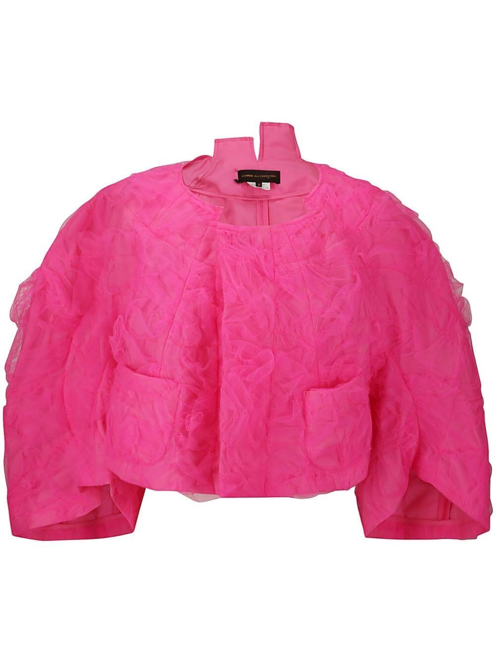 Shop Comme Des Garçons Jacket In Pink