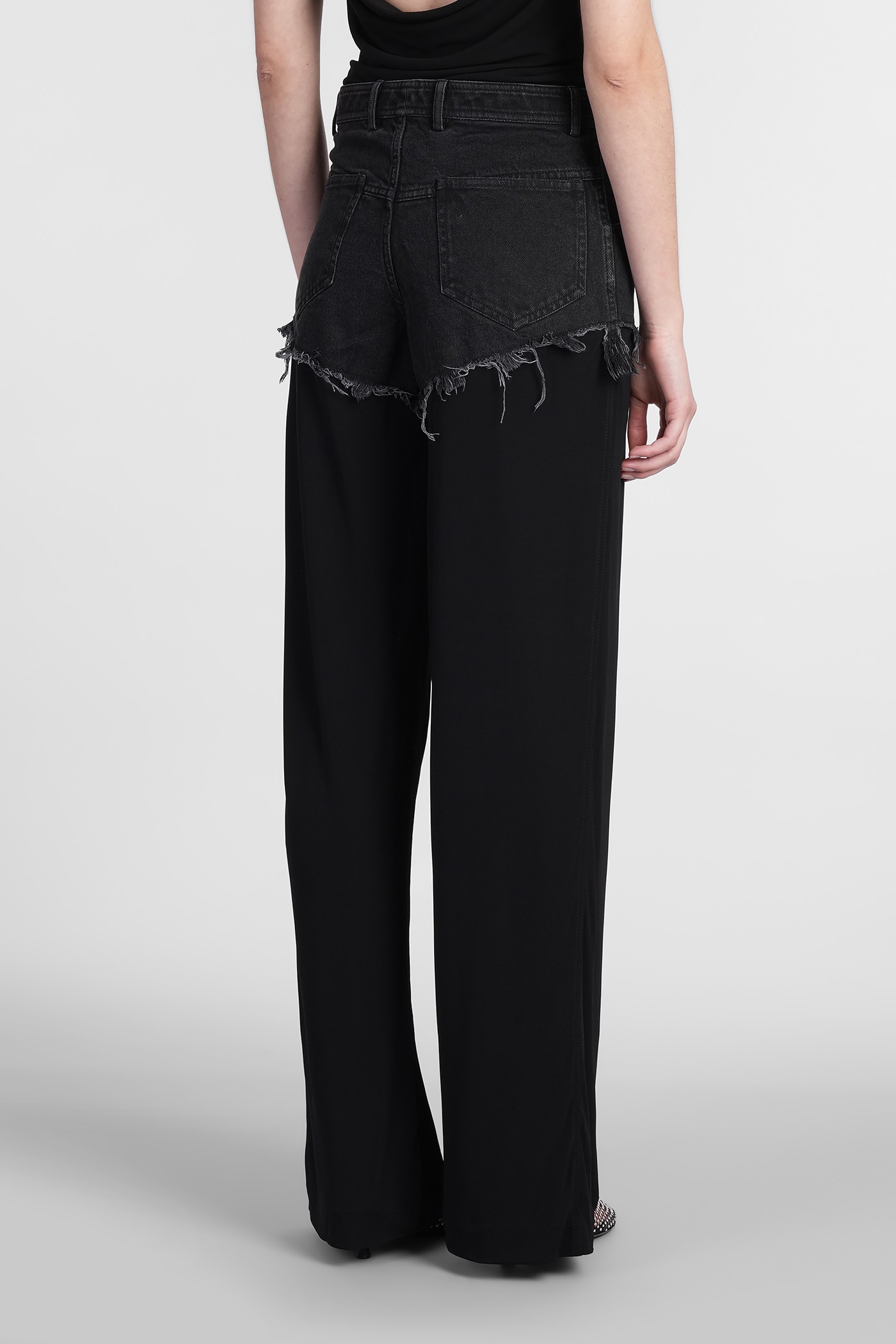 Christopher Esber Jeans In Black Cotton In Black