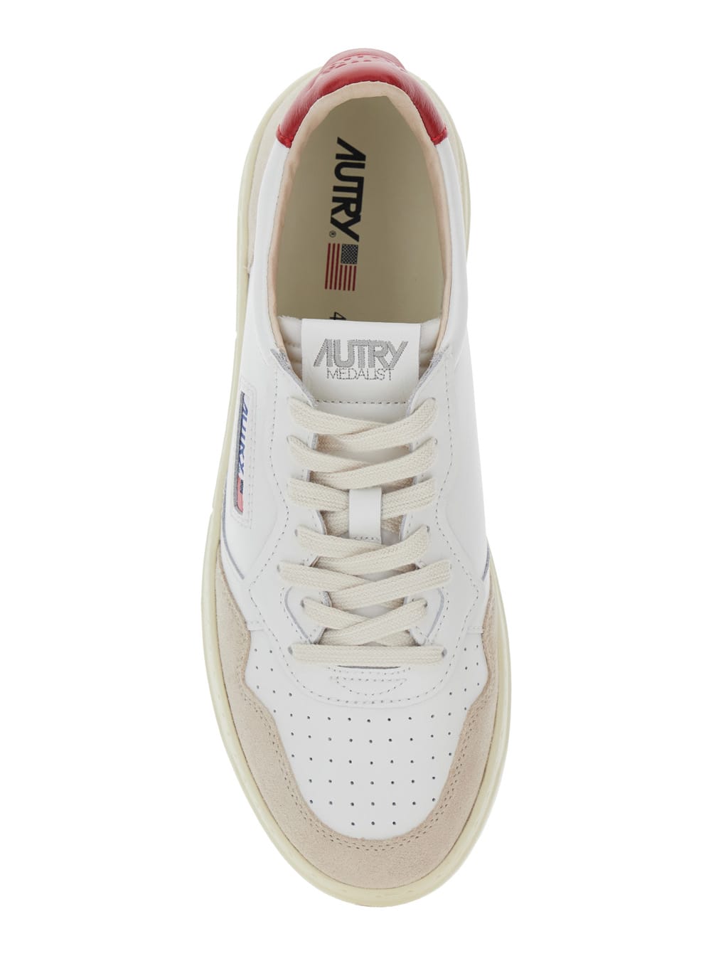 Autry Low Medalist Sneakers In White