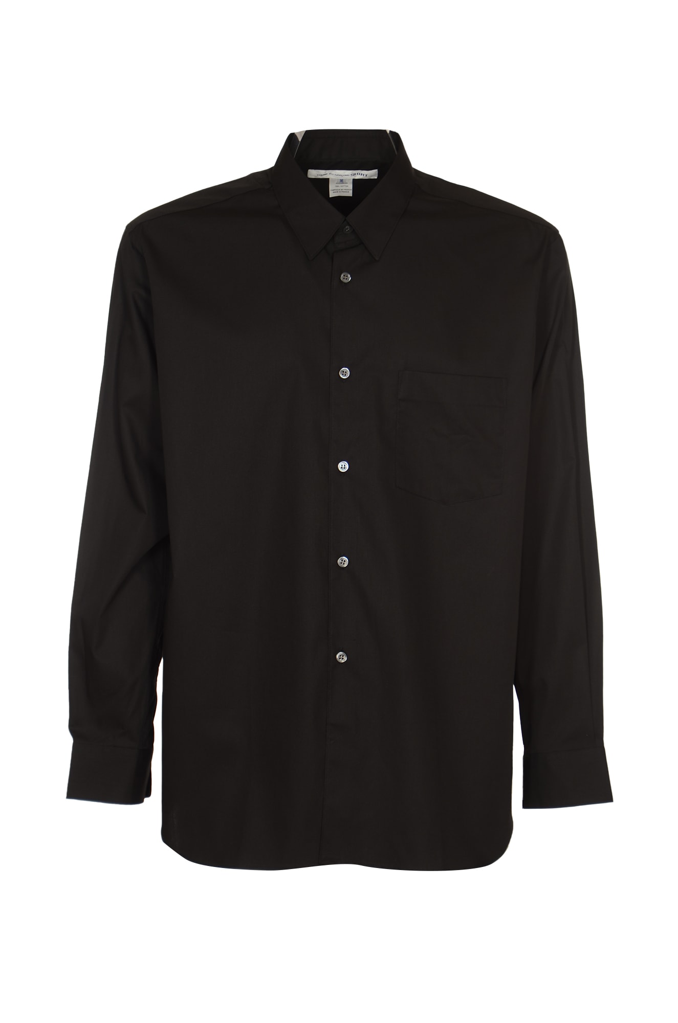 Shop Comme Des Garçons Long-sleeved Shirt In Black