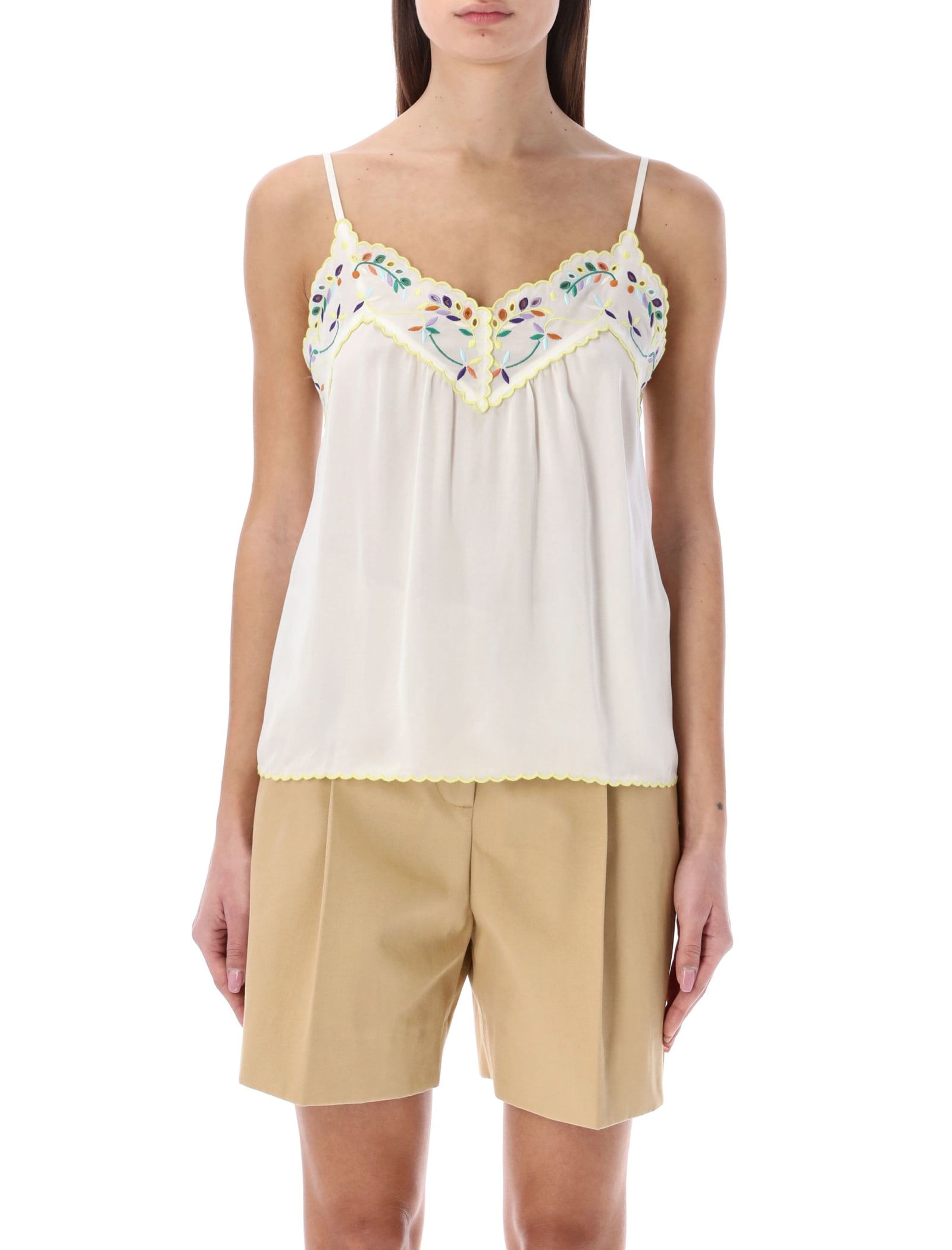 SEE BY CHLOÉ EMBROIDERED TOP