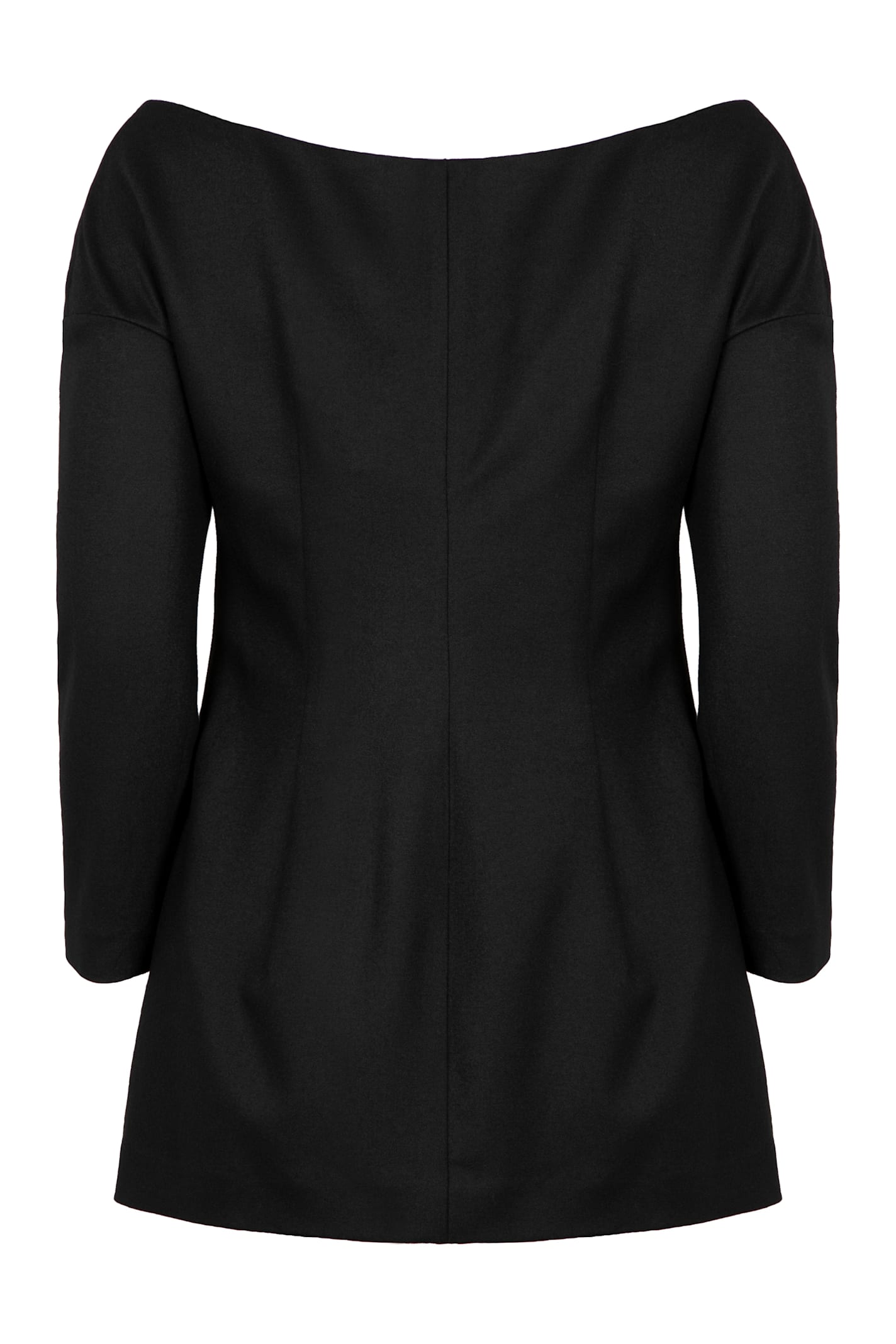 Alberta Ferretti Alberta Ferreti Double-breasted Virgin Wool Jacket In Multi