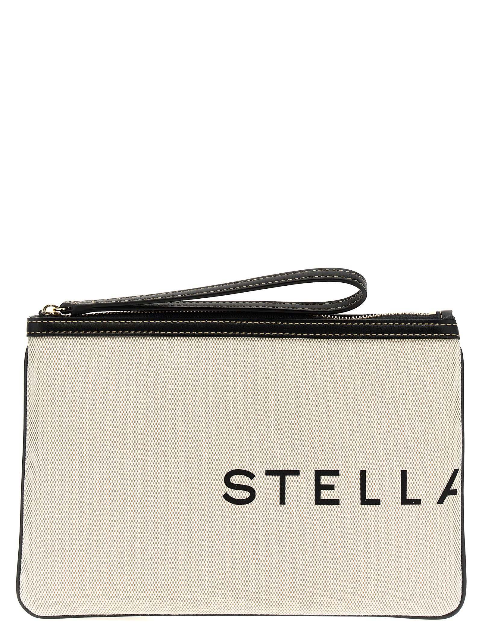 Logo Clutch Bag